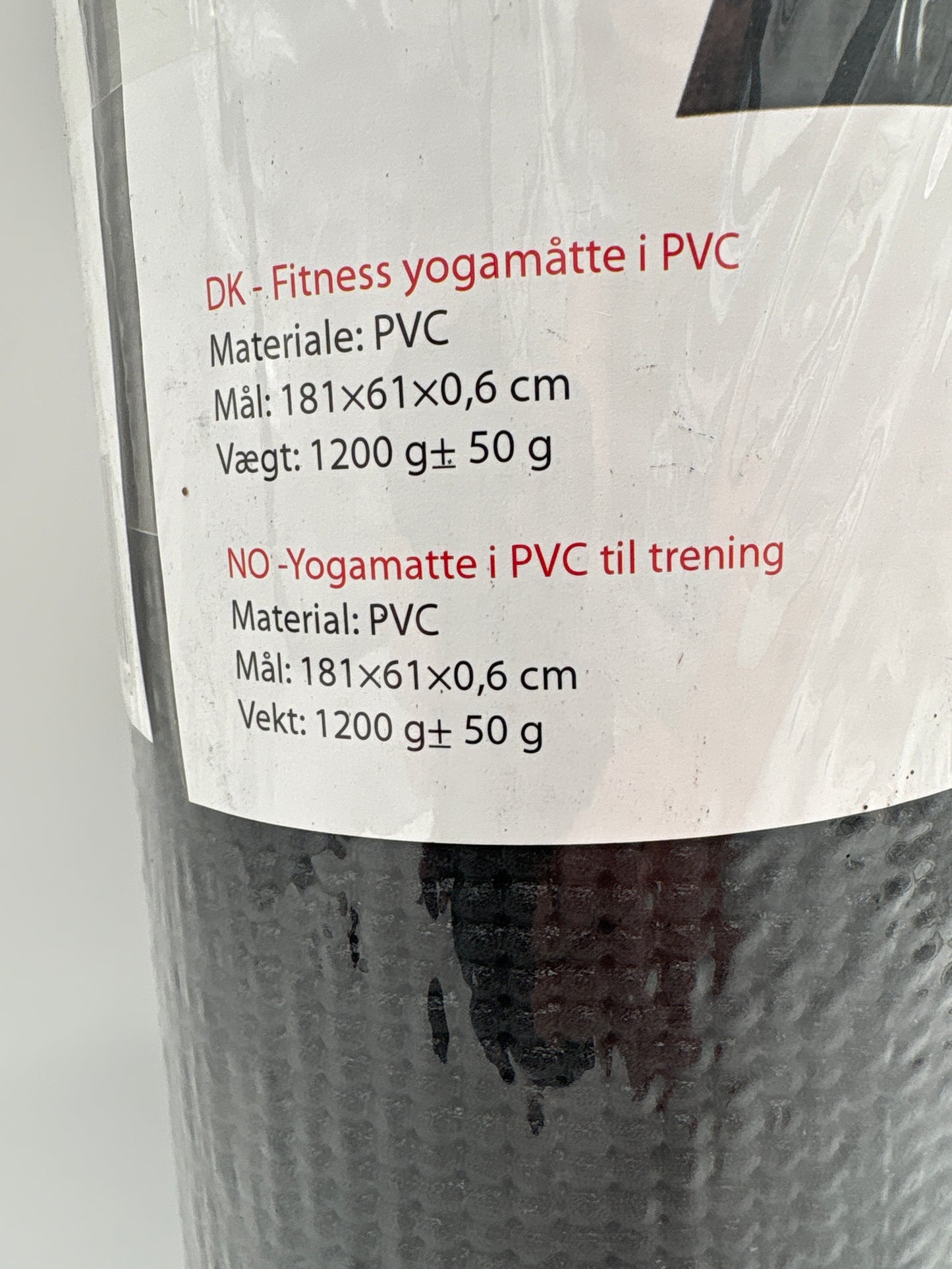 In Shape Fitness yogamåtte
