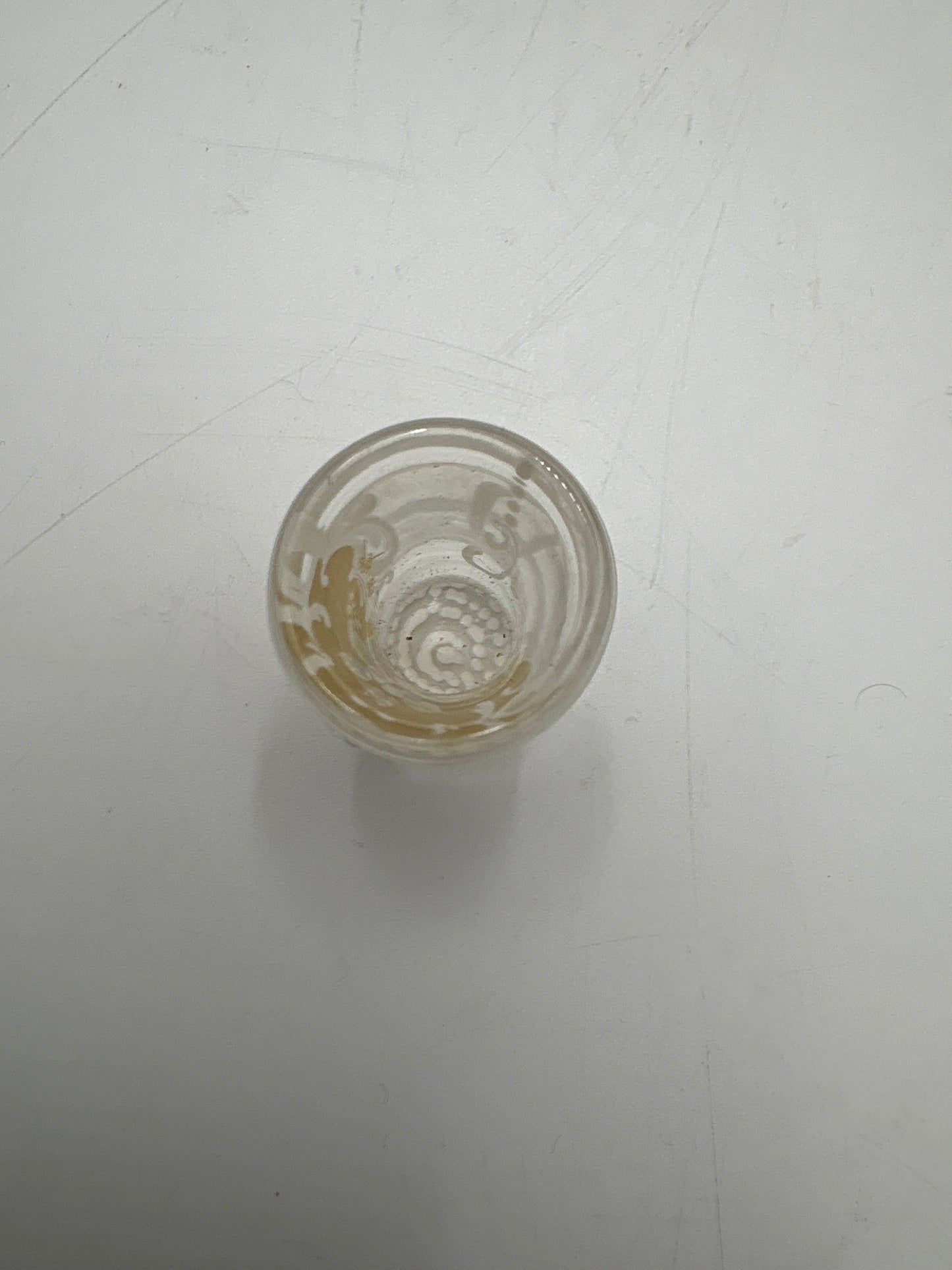 Murano mundblæst glas, dirigentklokke og fingerbøl