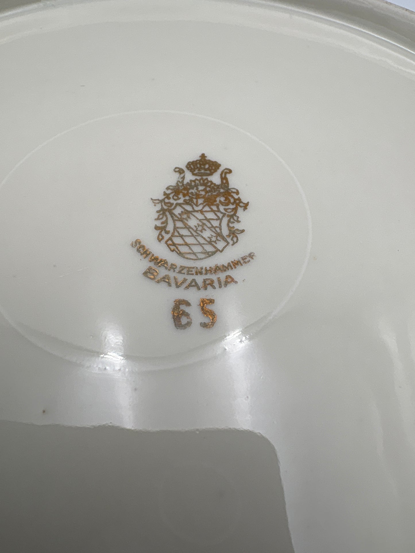 Bavaria skål med roser
