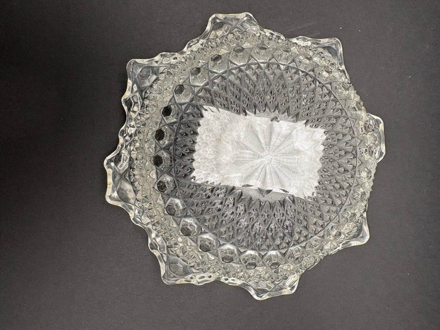 Sowerby Skål m. Hop&Button mønster fra 1930'erne