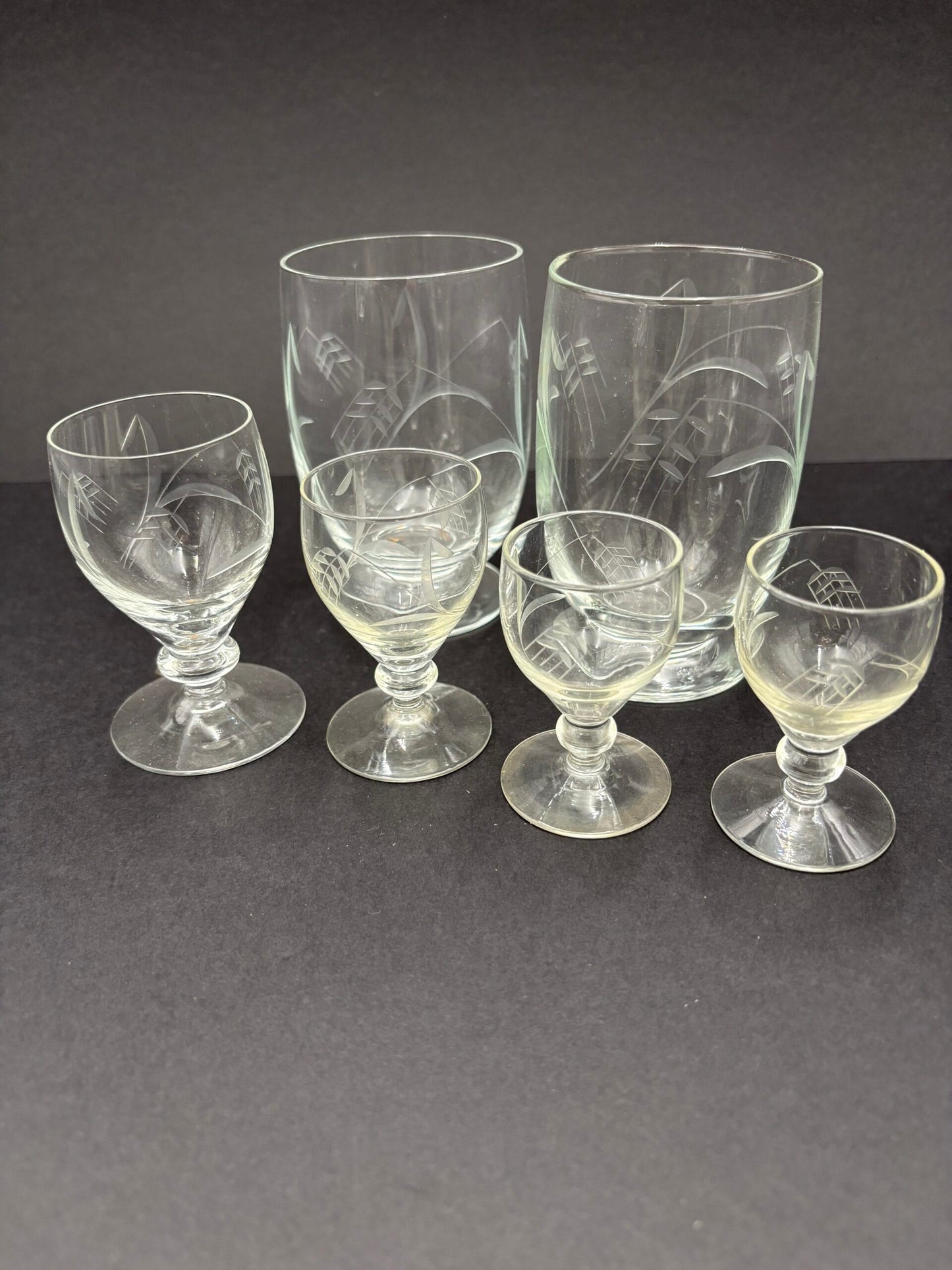Holmegård Bygholm -Snapseglas h6 ø3,5