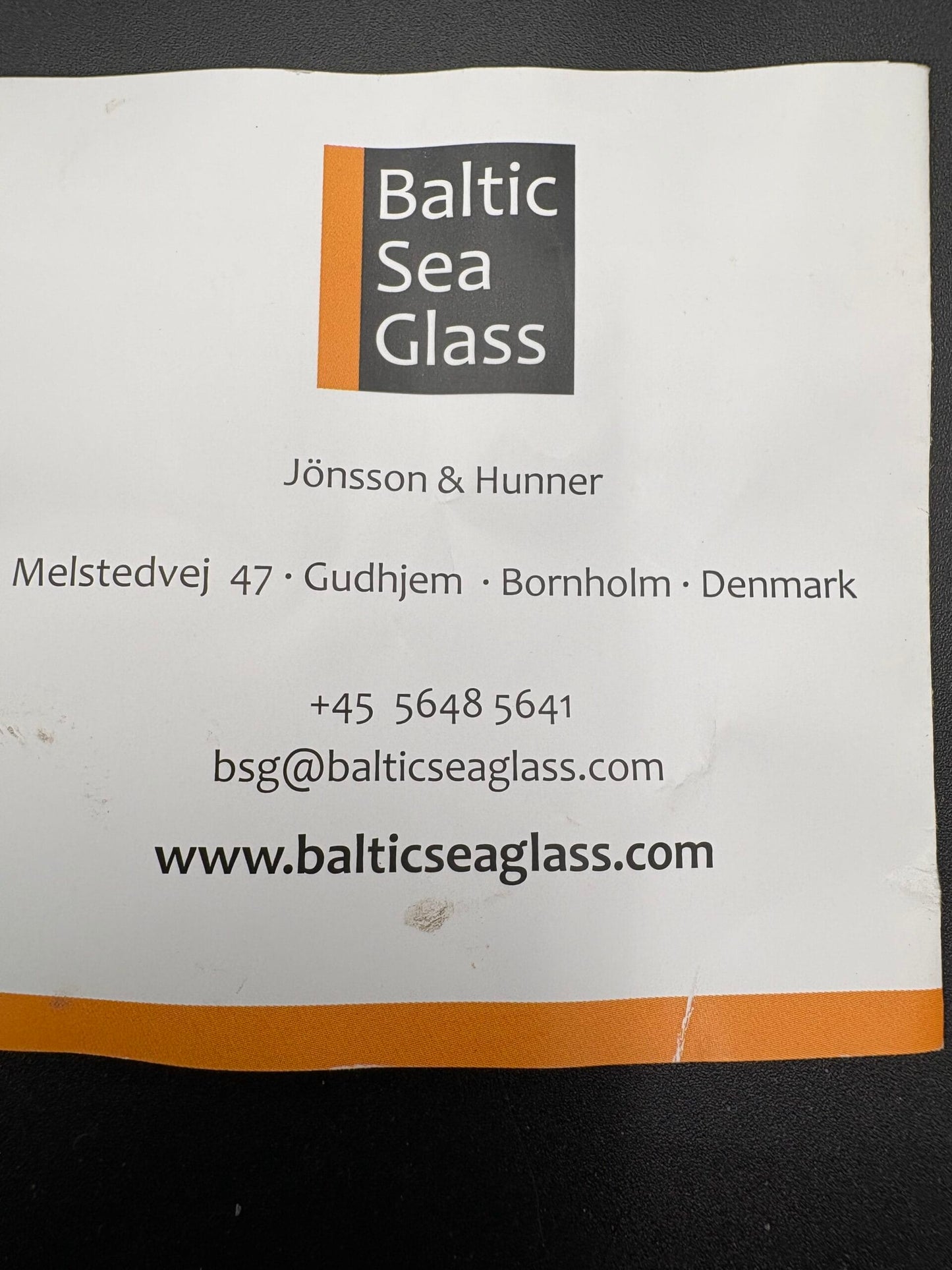 Batio seaglass-Bornholm.2 stk Party champagneglas