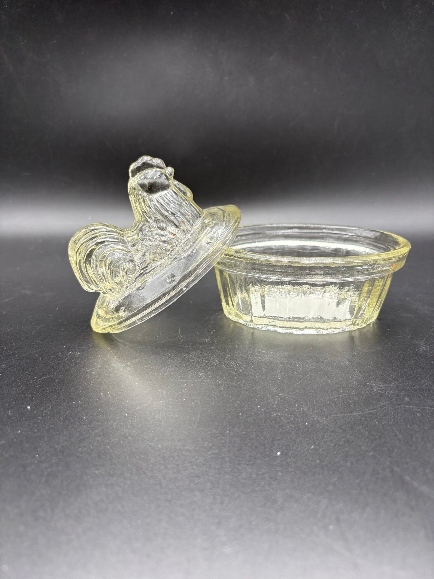 Glas høne Bonbonniere