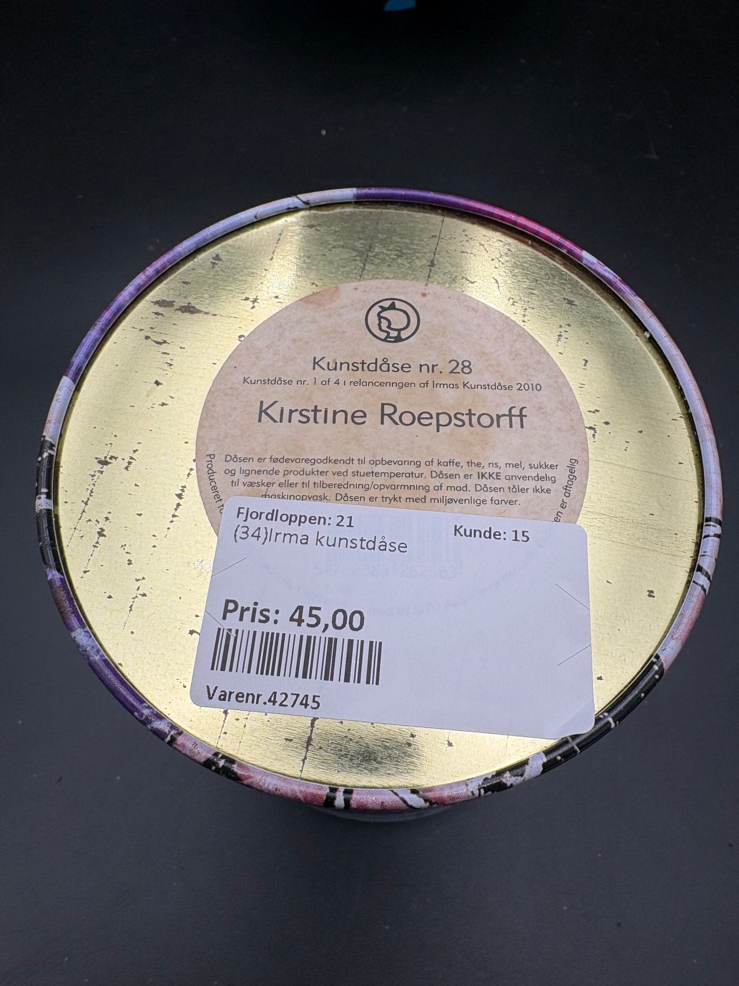 Irma kunstdåse-Nr.28-Kirstine Roepstorff-2010