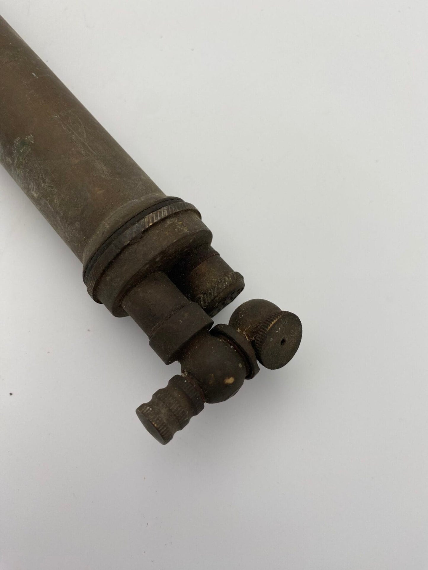 Gammel Messing sprøjte