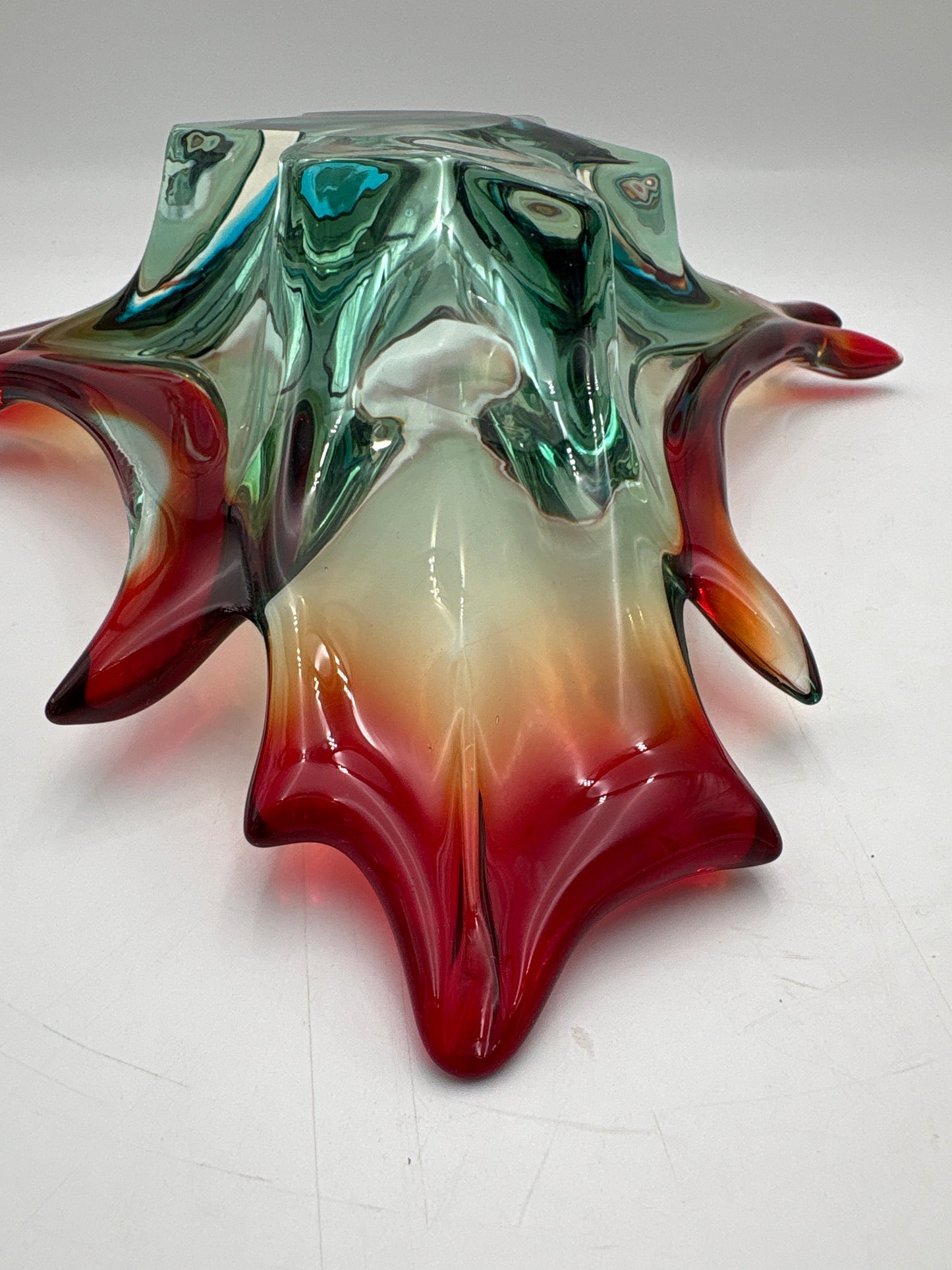 Vintage Murano bordskål 33cm.