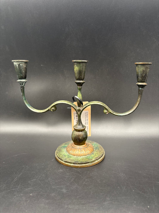Vintage 3-armet Bronze stage