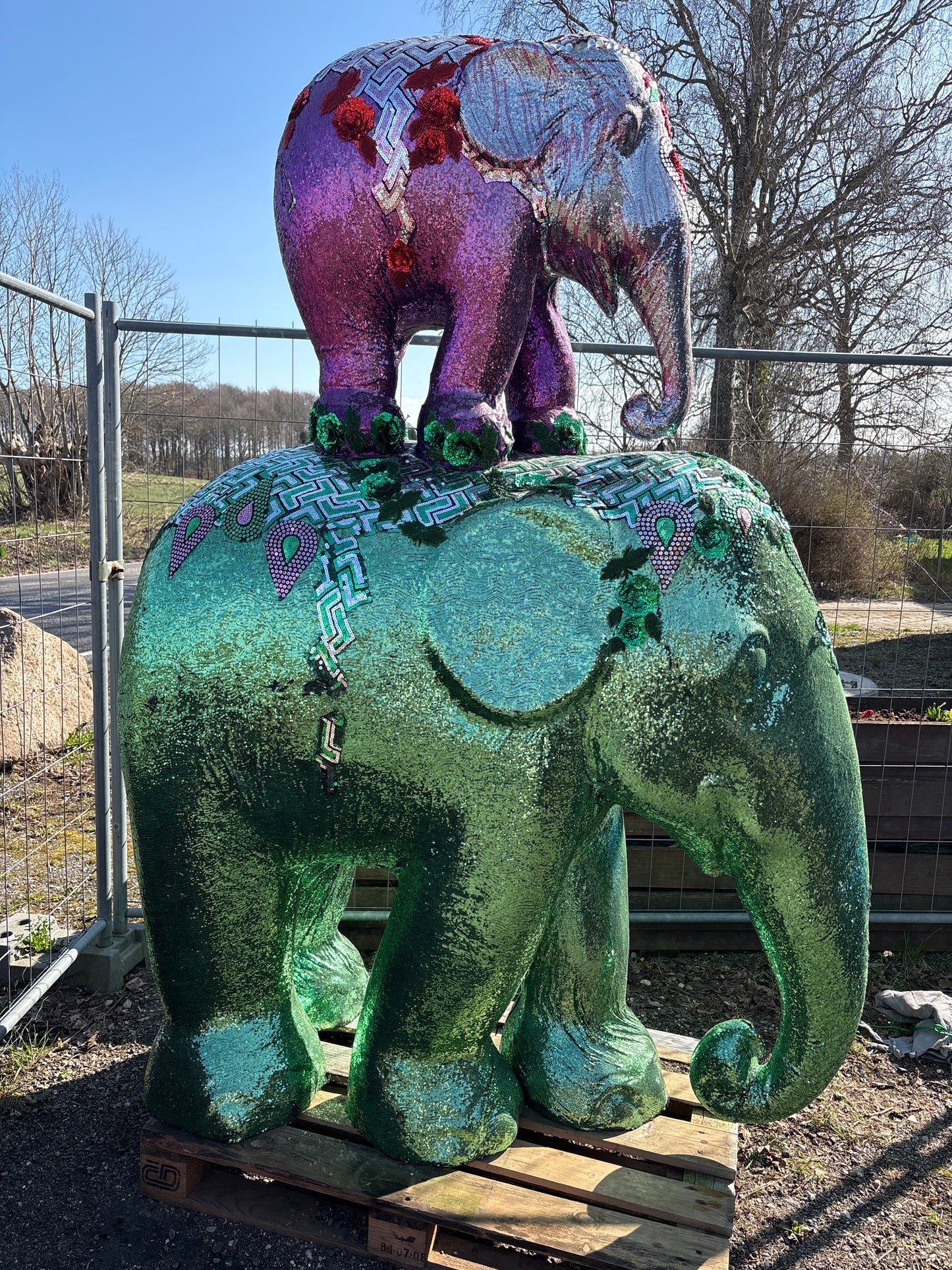 Elefant paraden-Nr.1/1-Totem2-Carla Tolomeo