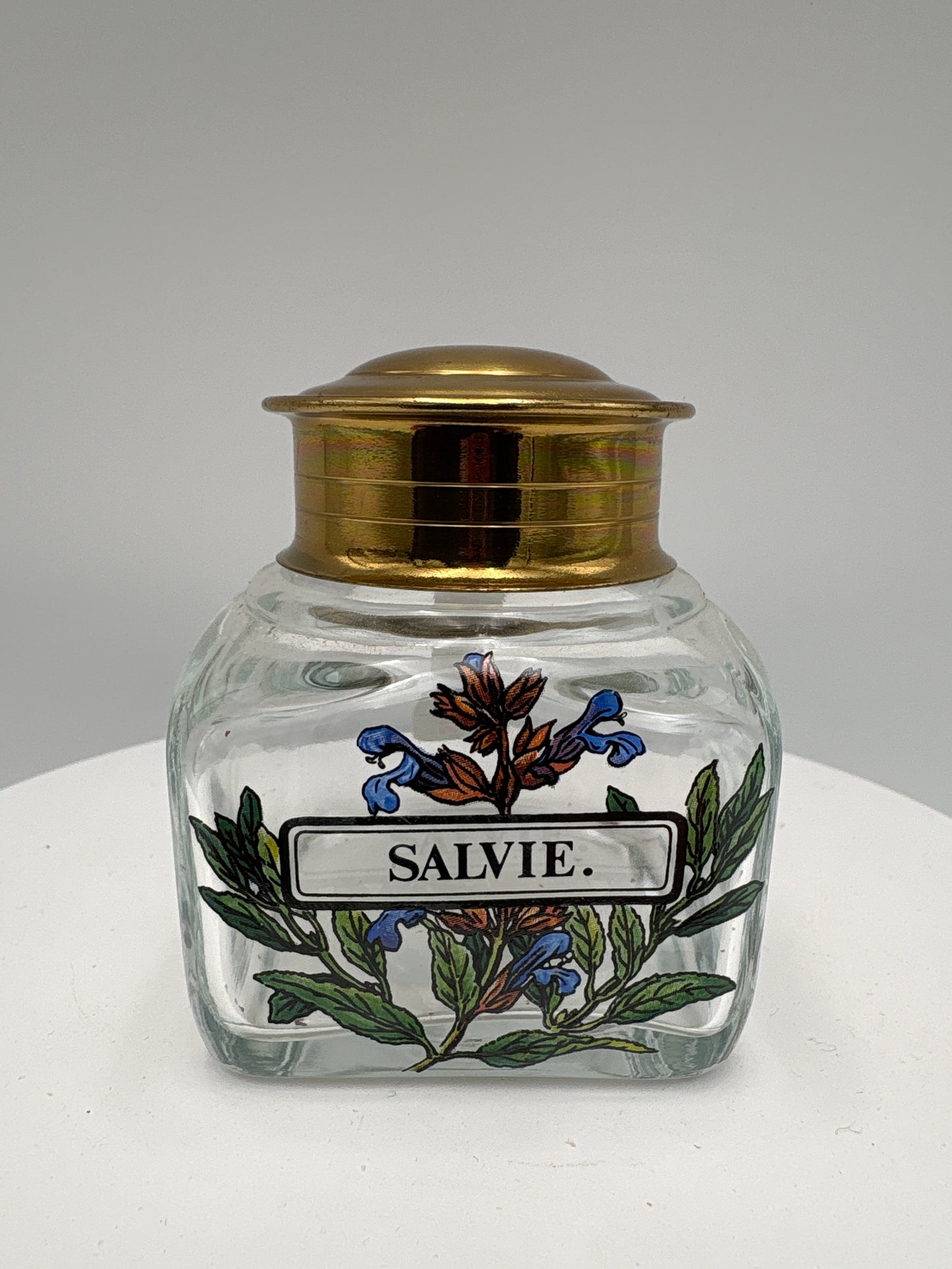 Holmegård krydderiglas-Salvie
