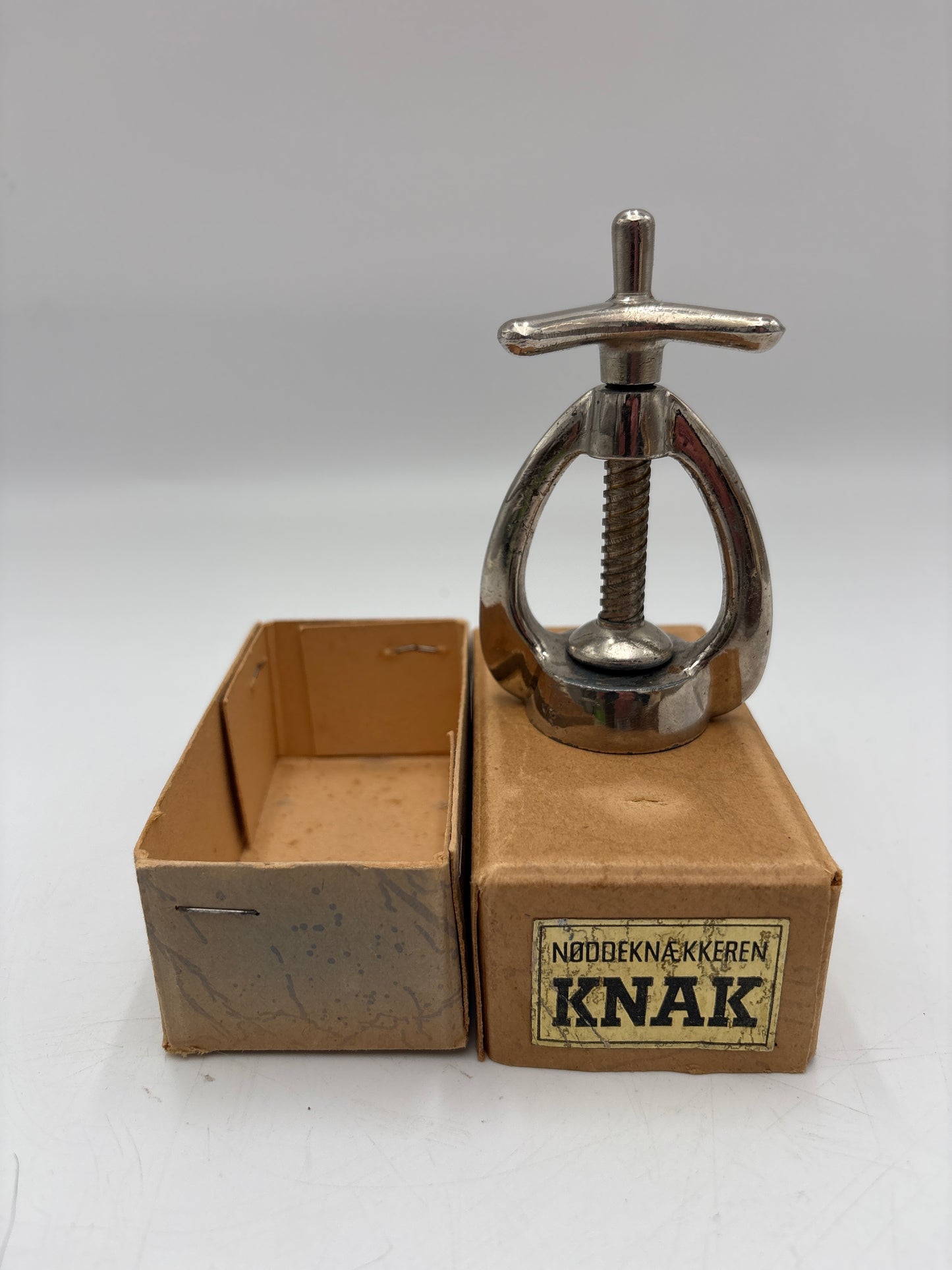 Vintage Nøddeknækkeren "Knak" i original æske