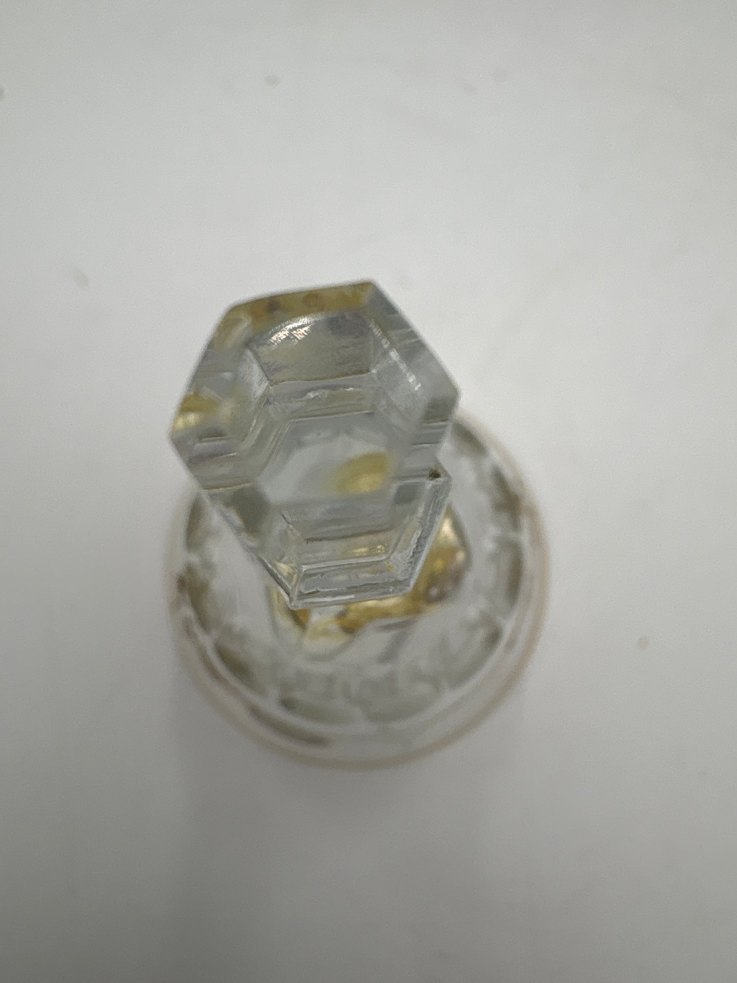 Murano mundblæst glas, dirigentklokke og fingerbøl