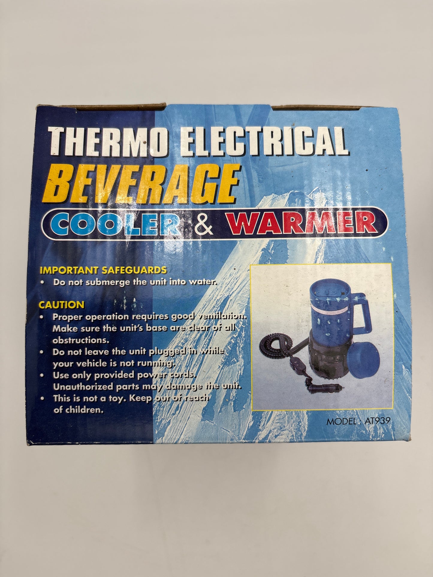 Kasse med Termo electrical beverage cooler & warmer 12stk.