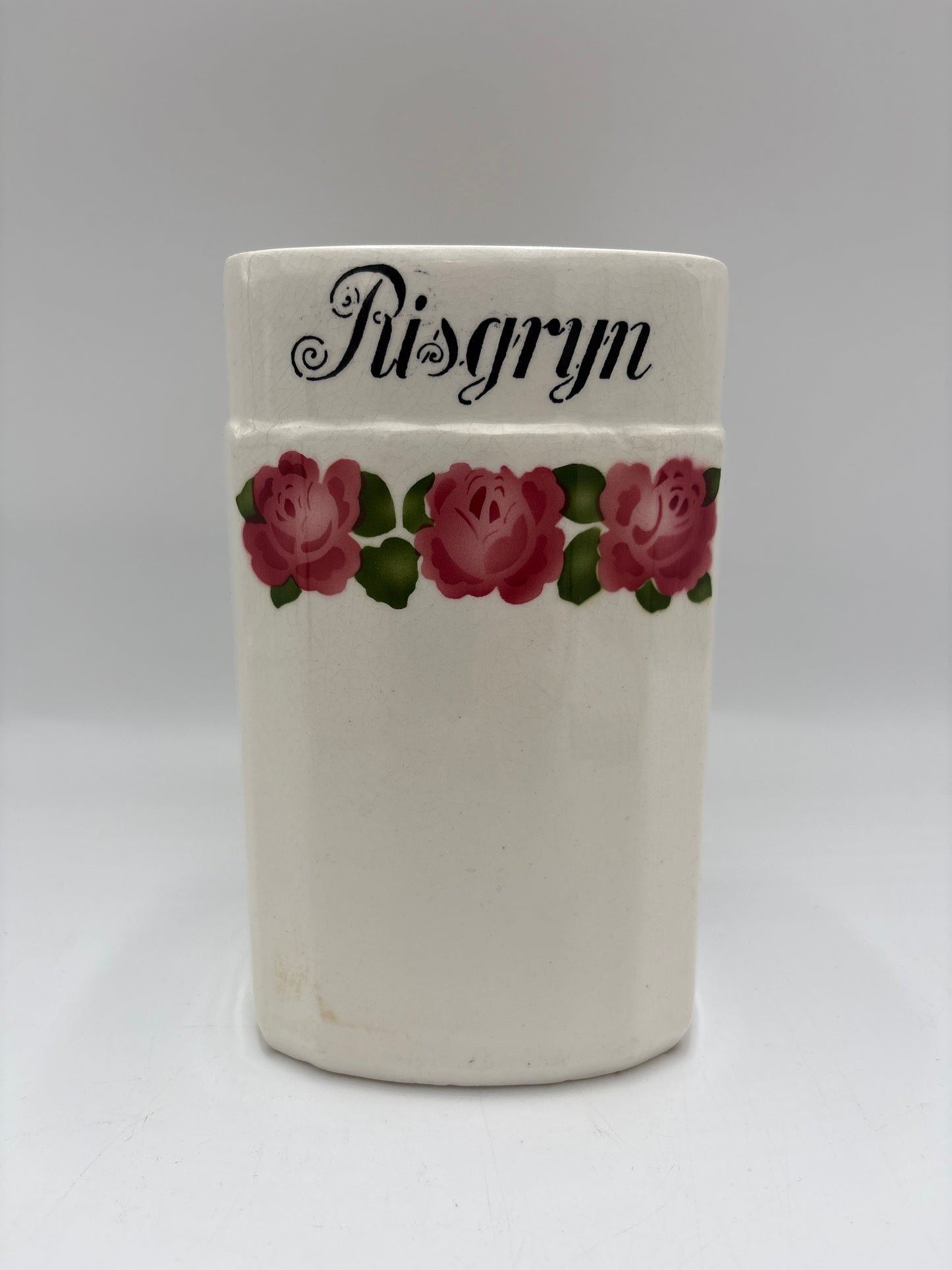 Vintage Flora Dec.2131, Opbevaringskrukker fra Eisterwerda, h21cm-5 stk.