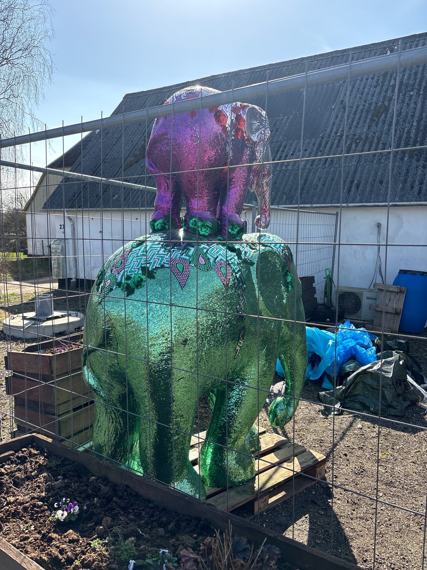 Elefant paraden-Nr.1/1-Totem2-Carla Tolomeo