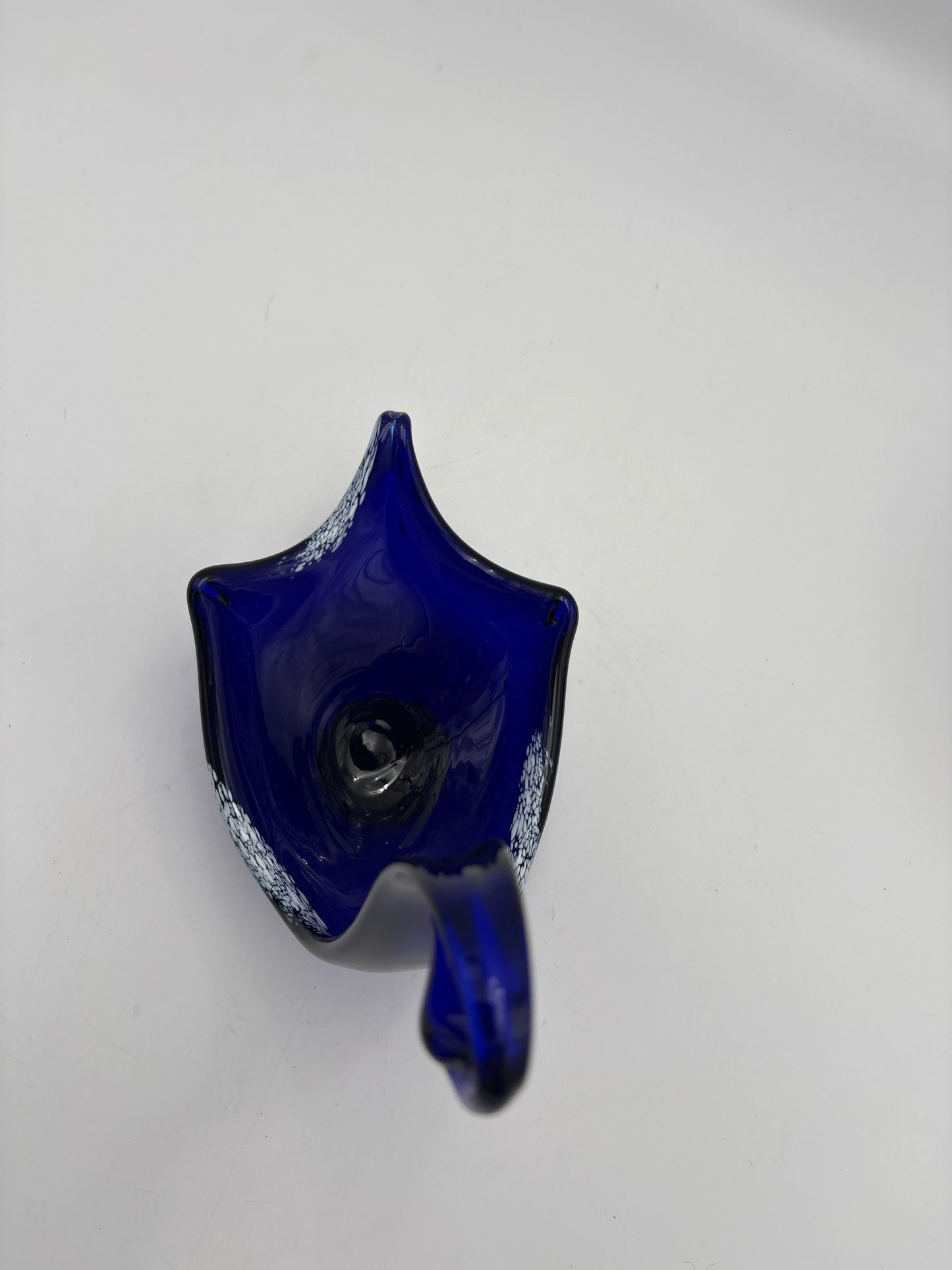 Vintage glas svane fra Hadeland Glassverk