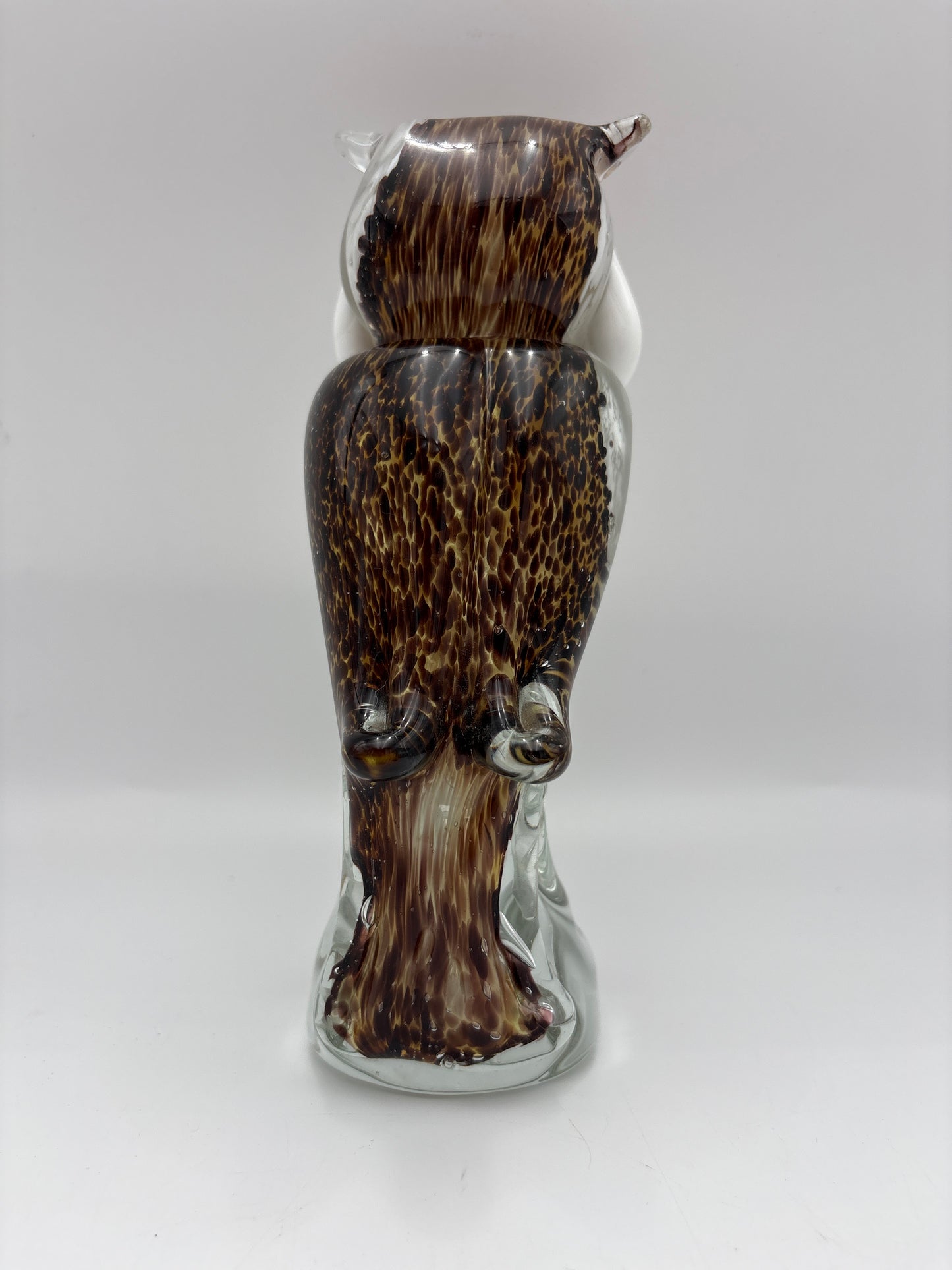 Murano glas ugle h.22cm