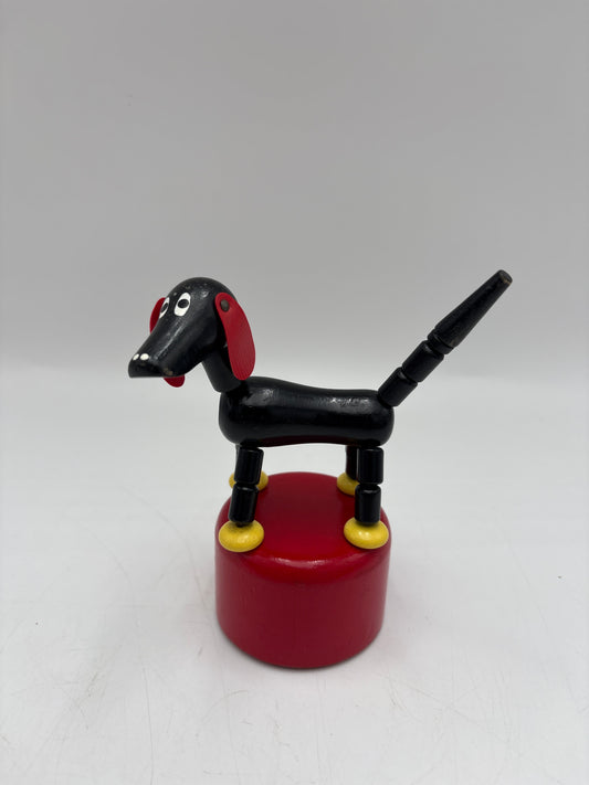 Vintage Brio "Sampo" tryk ned hund