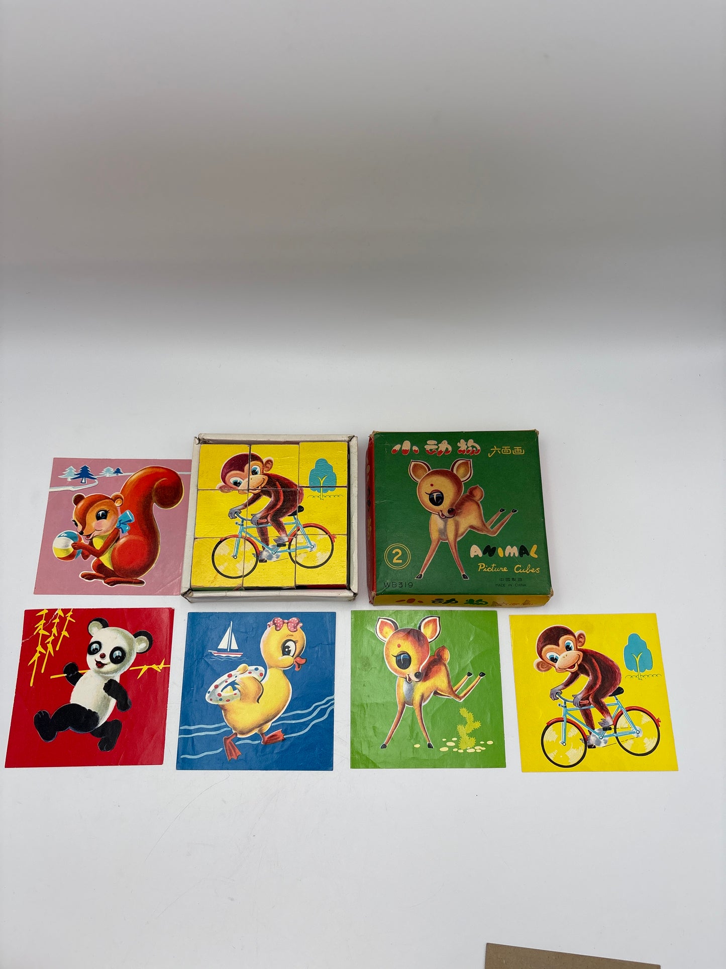 Animal Picture Cubes2, WB319