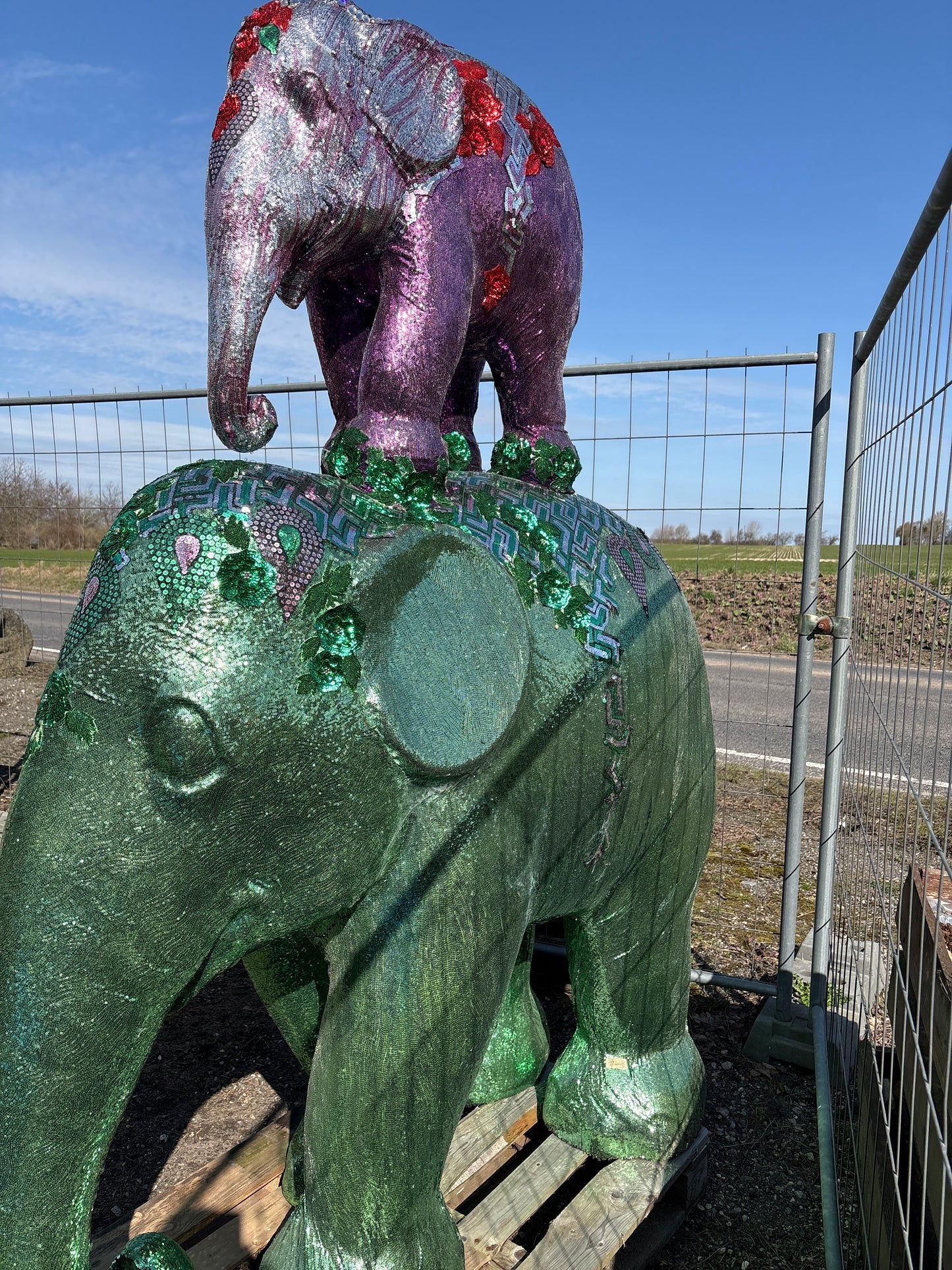 Elefant paraden-Nr.1/1-Totem2-Carla Tolomeo