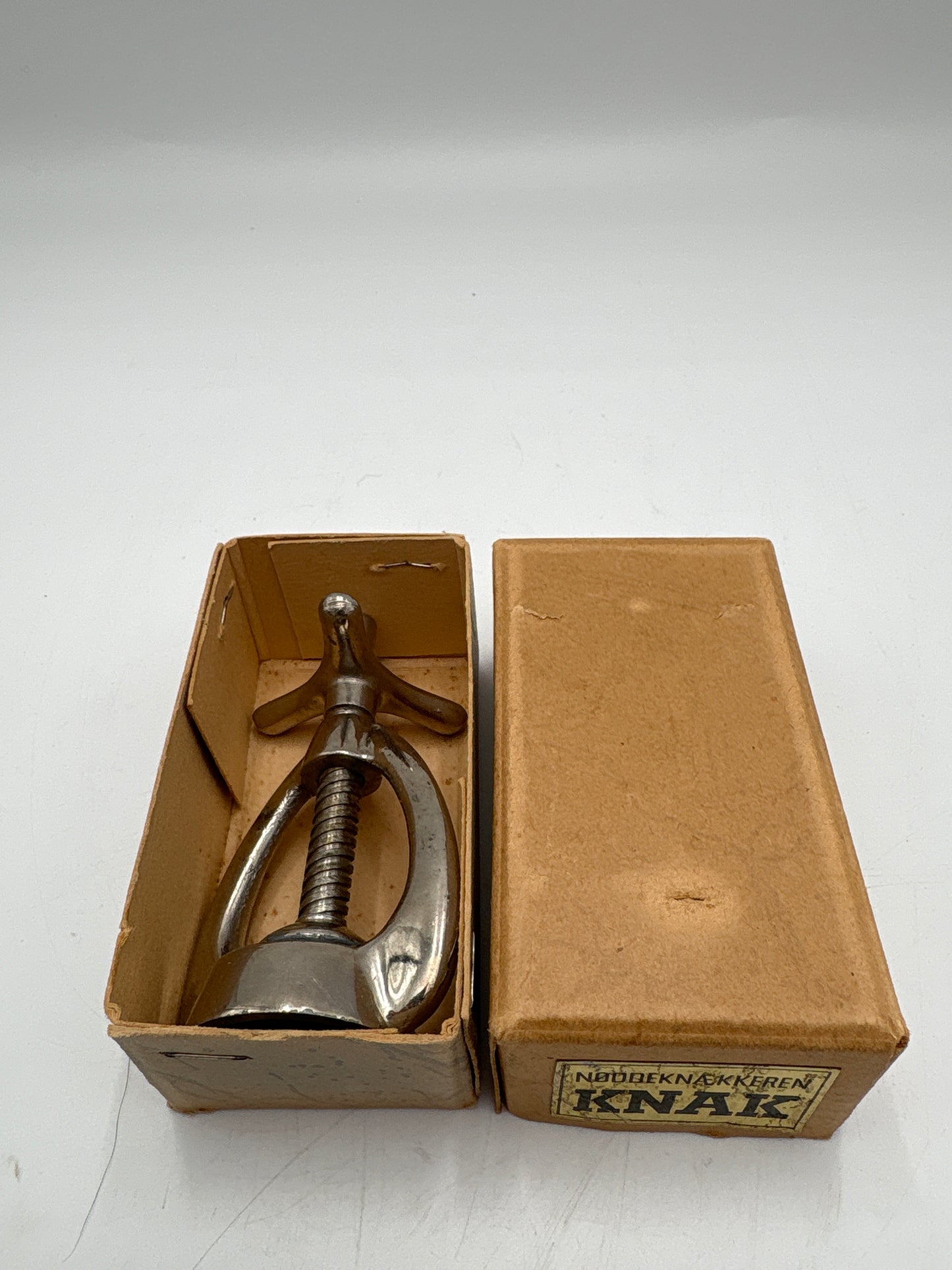 Vintage Nøddeknækkeren "Knak" i original æske