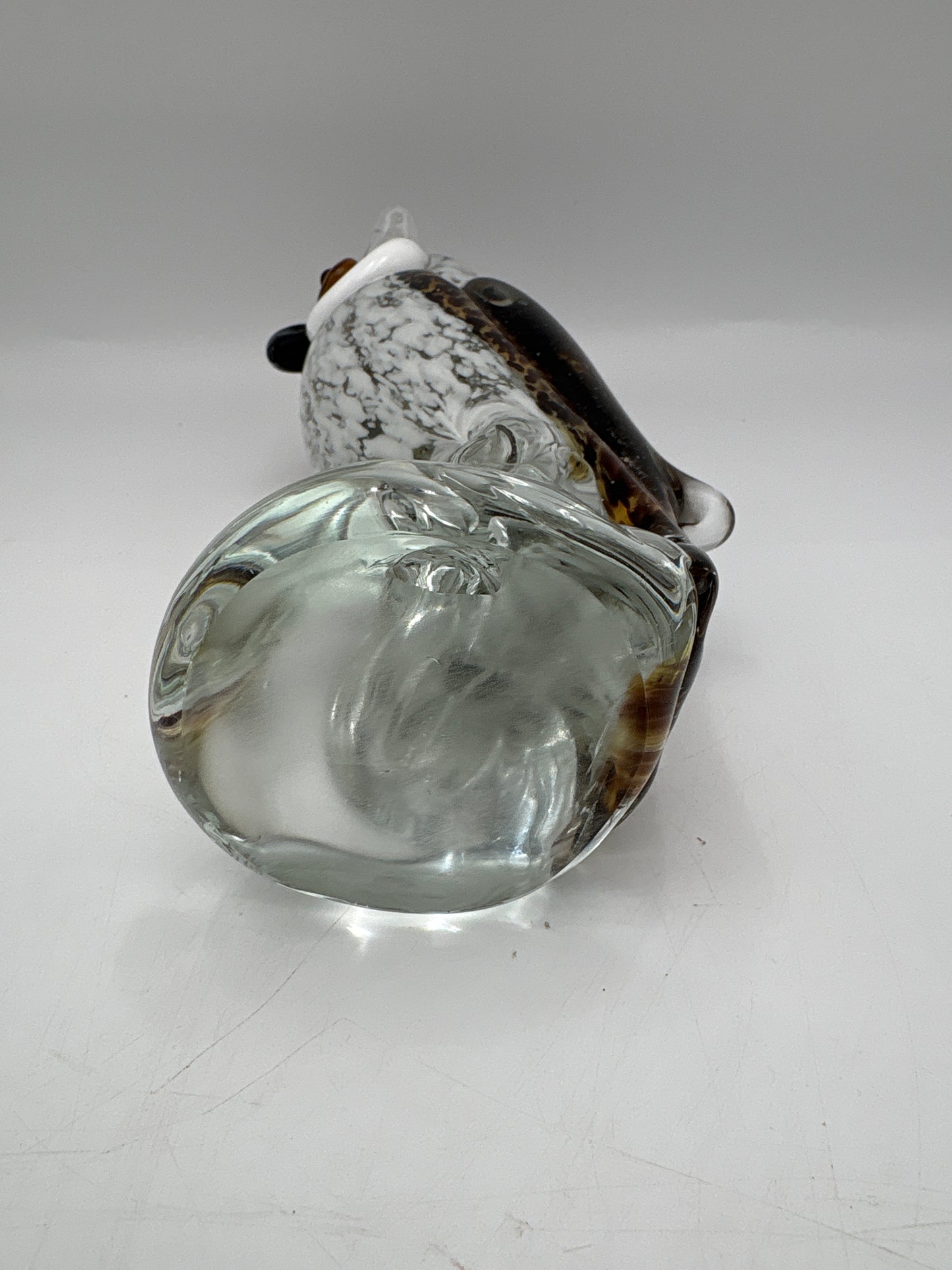 Murano glas ugle h.22cm