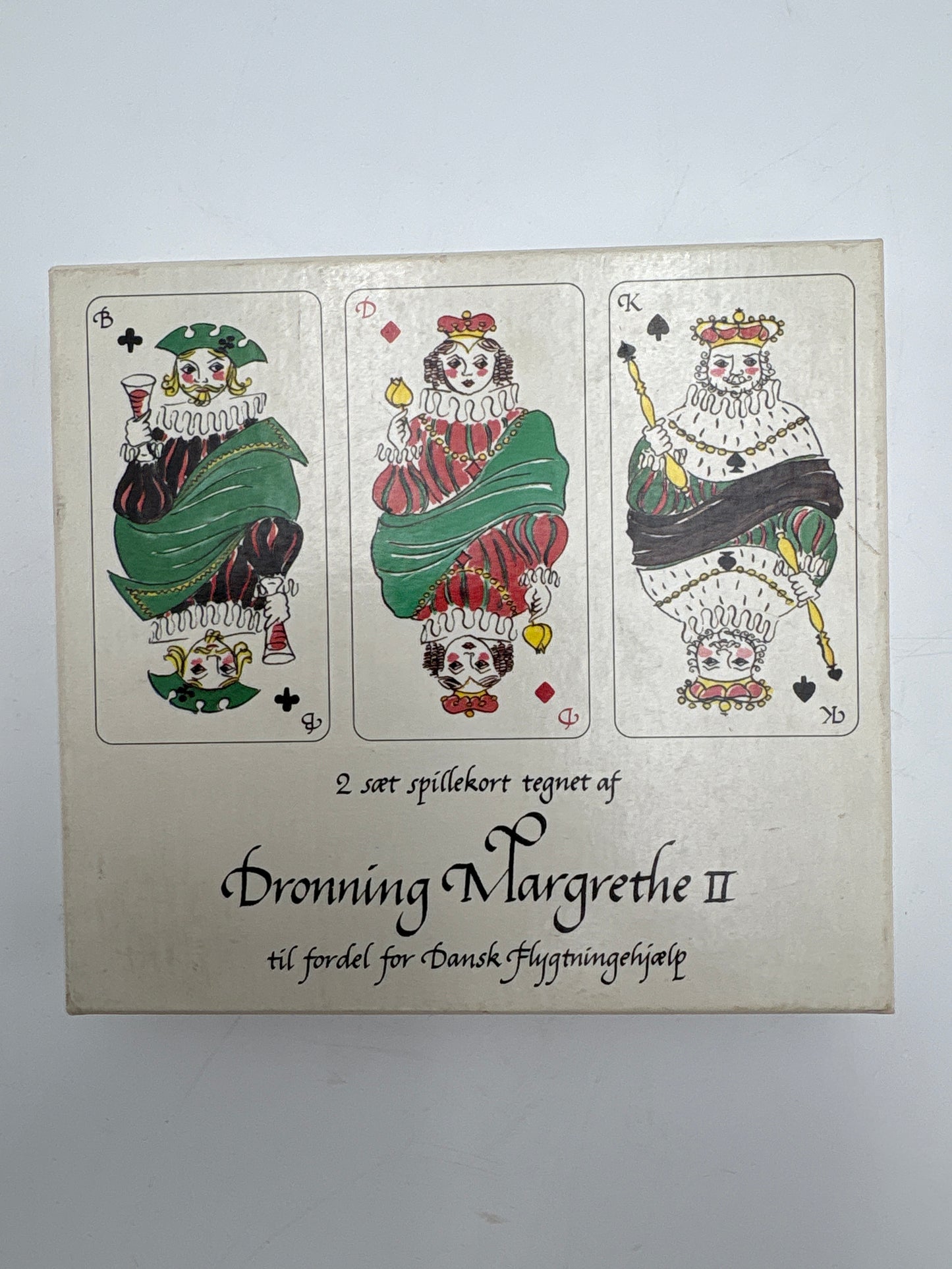 Dronning Margrethe II, spillekort