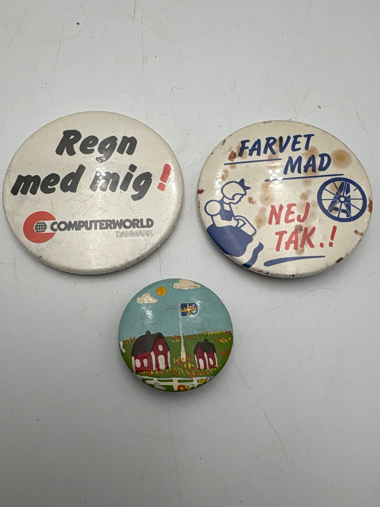 Diverse emblemer/medaljer/pins