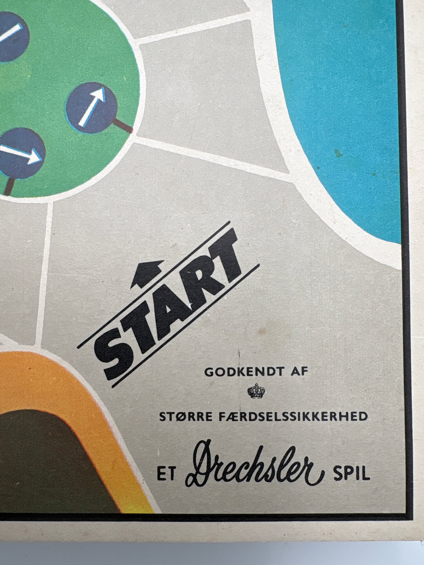 Vintage Drechsler færdselsspil nr.256