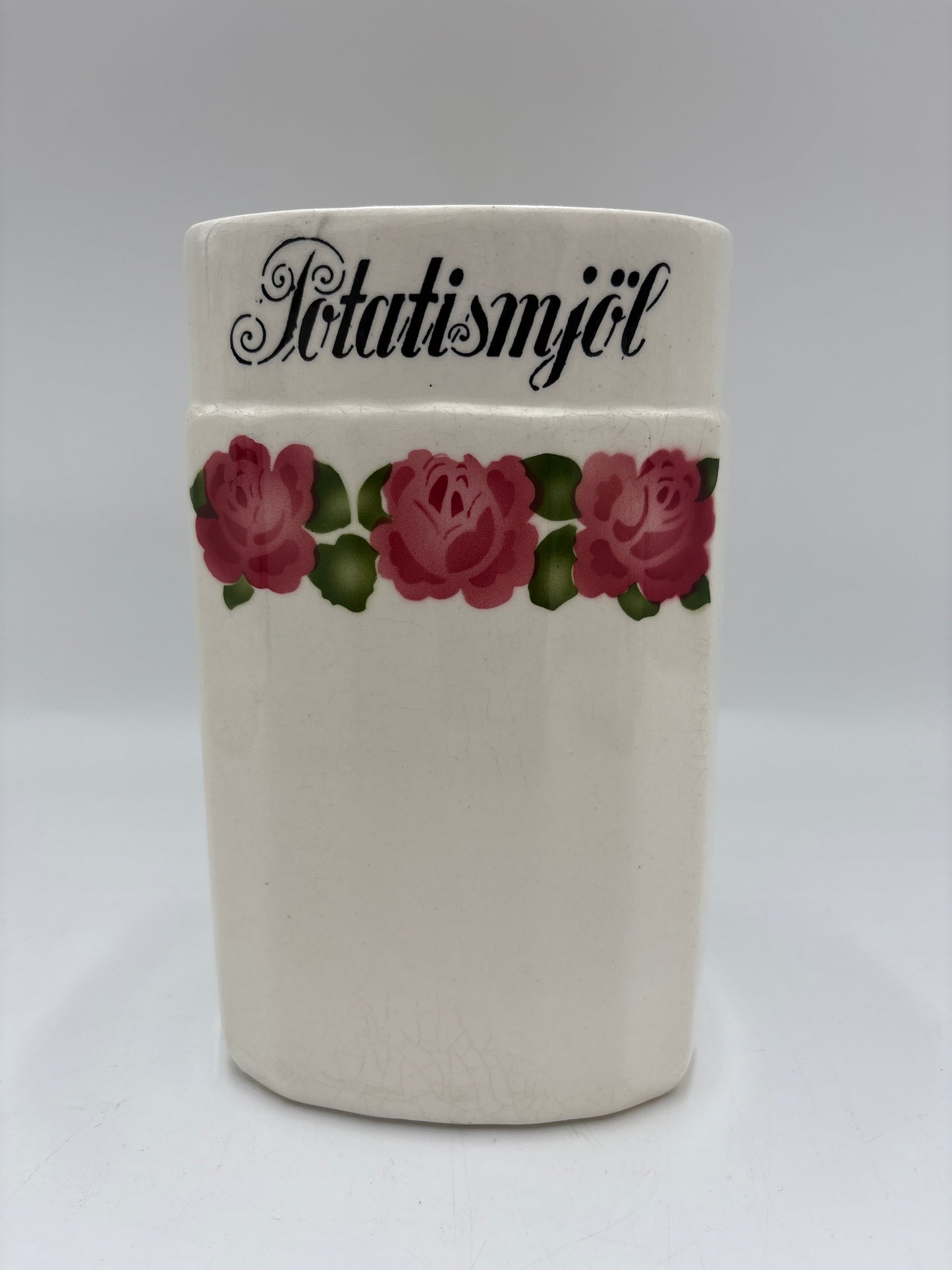 Vintage Flora Dec.2131, Opbevaringskrukker fra Eisterwerda, h21cm-5 stk.