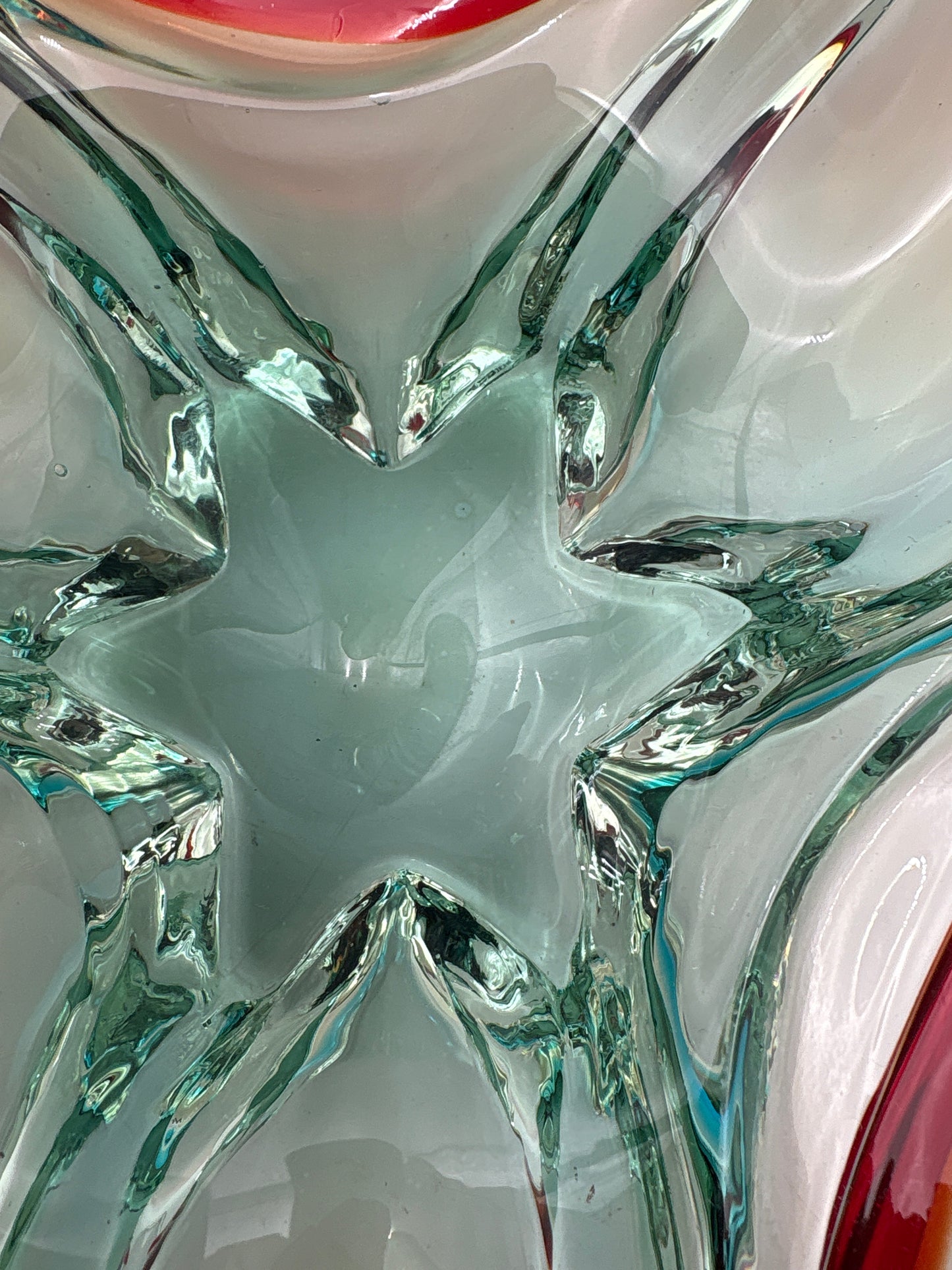 Vintage Murano bordskål 33cm.