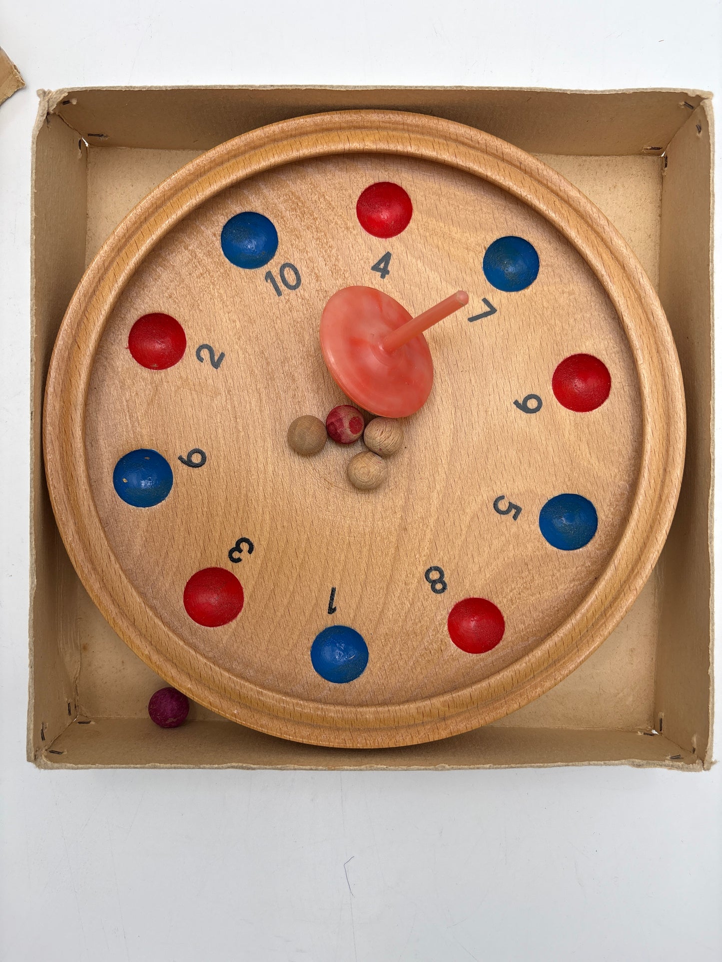 Tysk Vintage træroulettespil, tyroler roulette