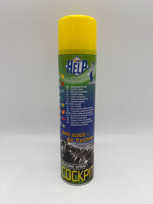 Super Help Silicone spray Cockpit 400ml