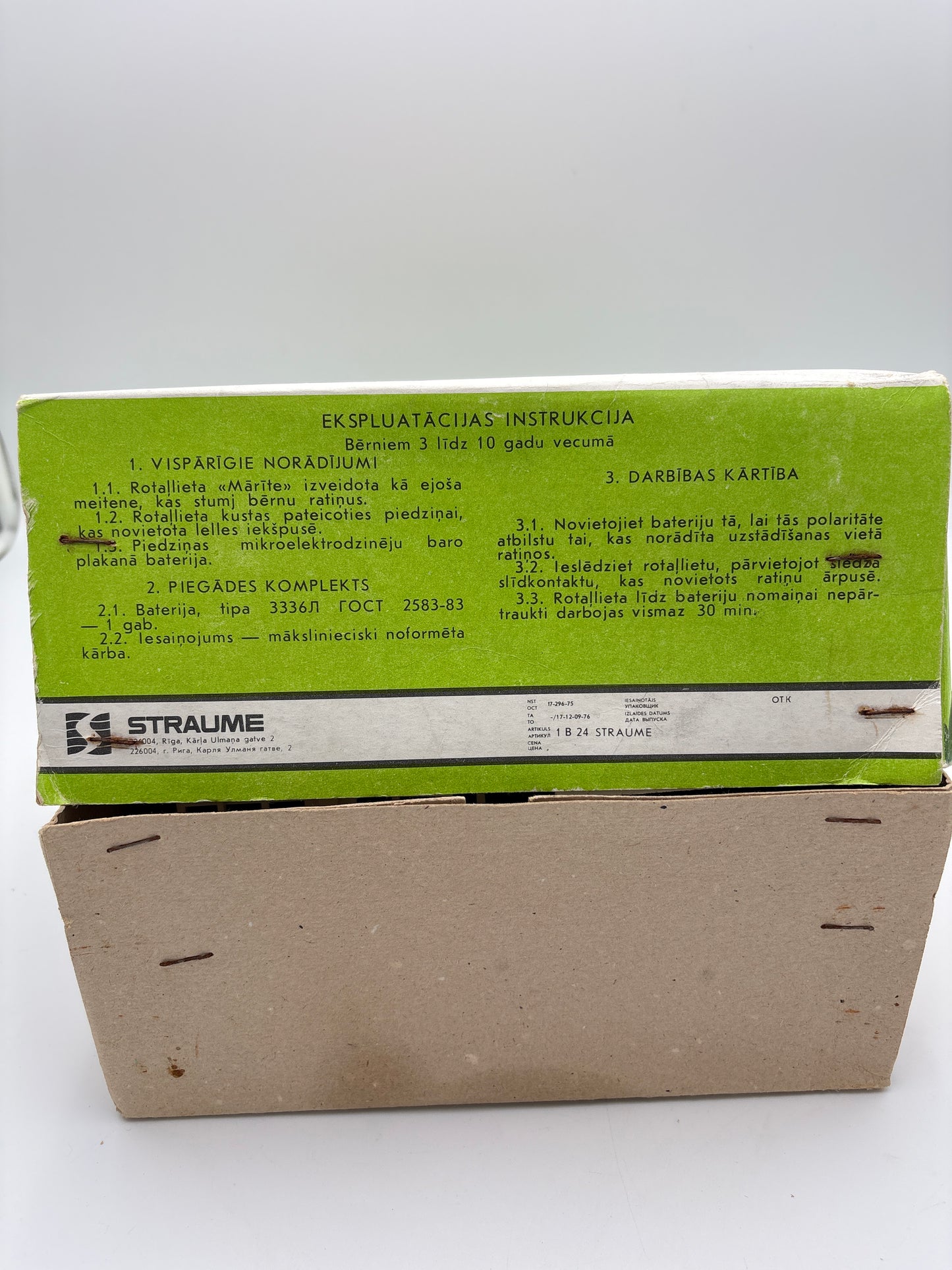 Vintage Dukke i original æske Marite