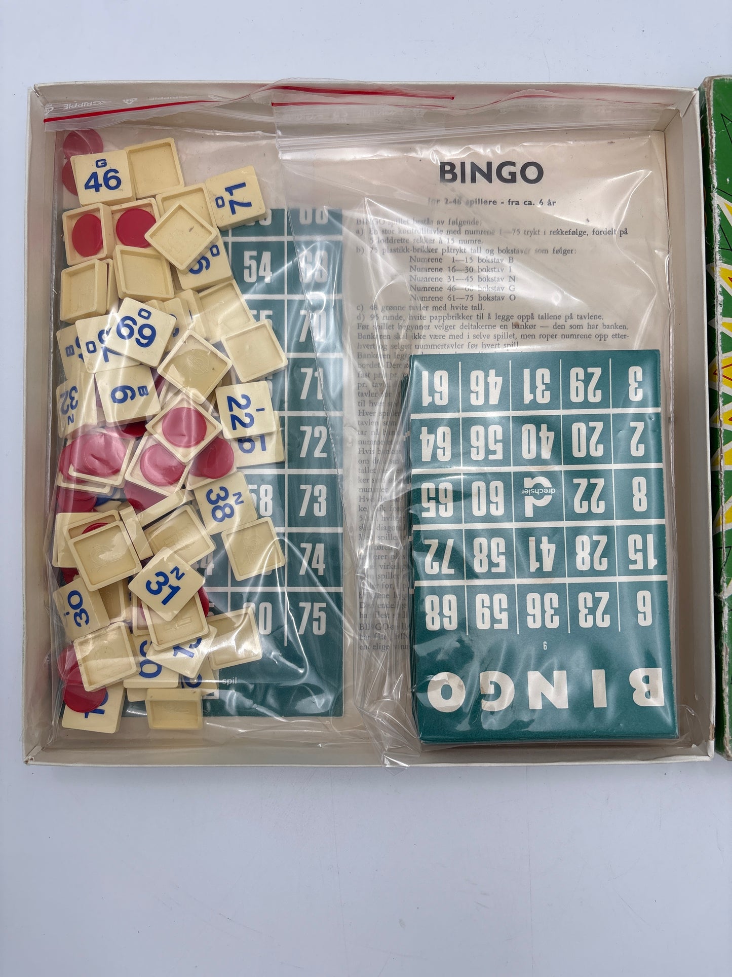 Vintage Drechsler Bingo spil nr.267
