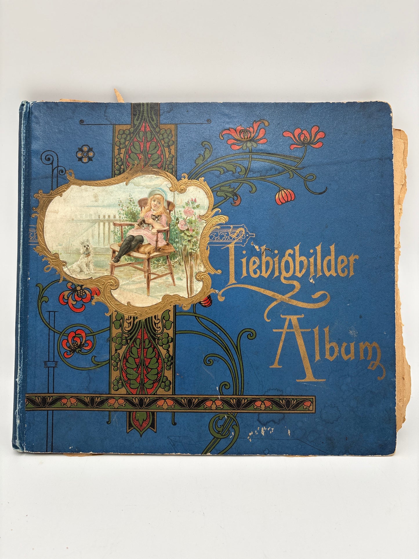 Antikt Glansbillede album
