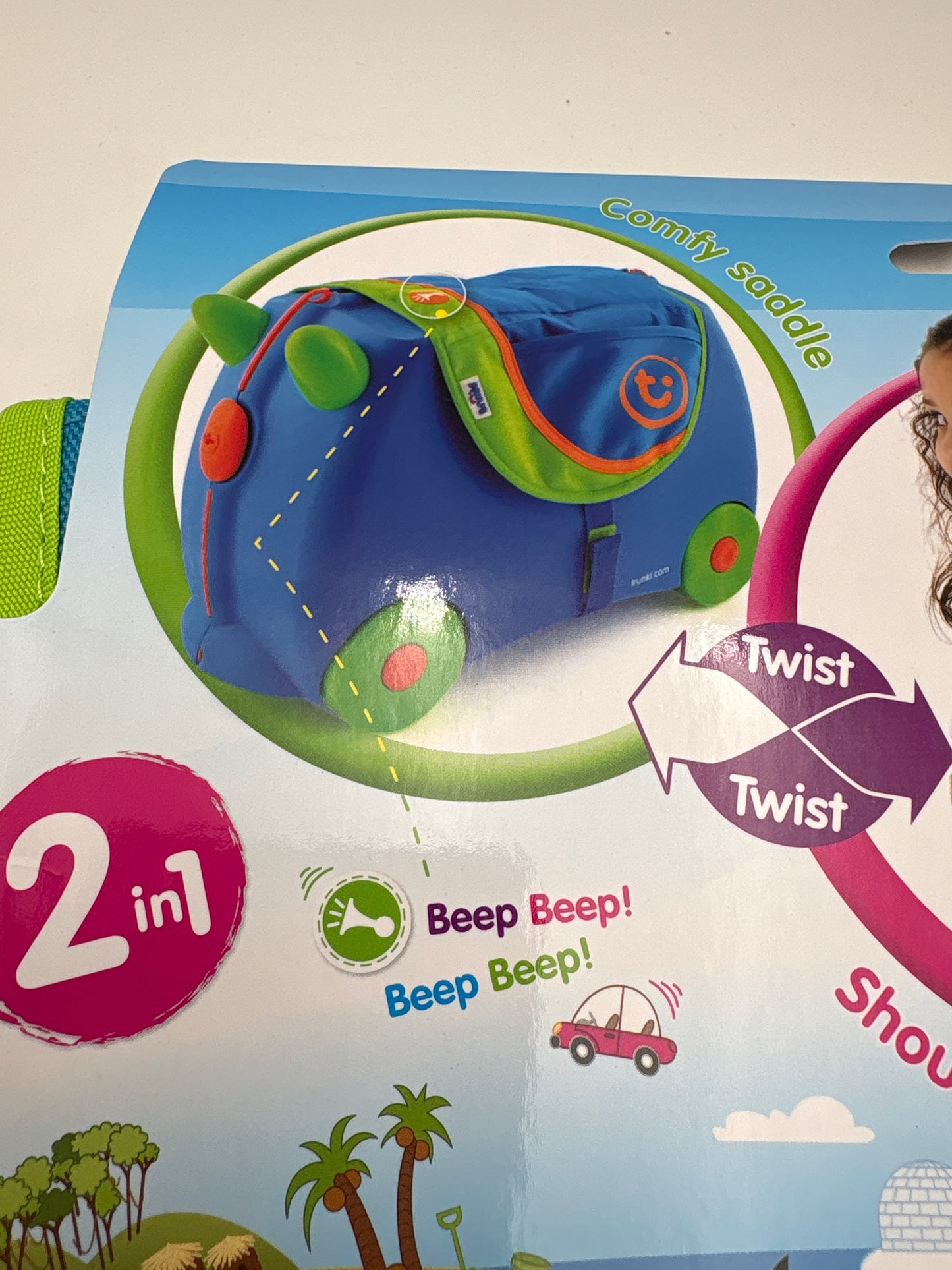 Trunki-Saddlebag-Lyseblå