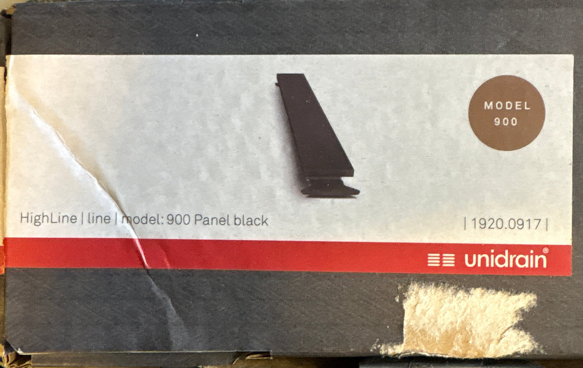 Unidrain Highline model 900 panel black