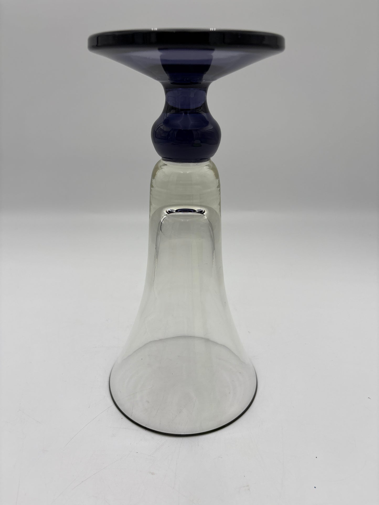 Stor, flot mundblæst ispokal / cocktailglas h24,5cm
