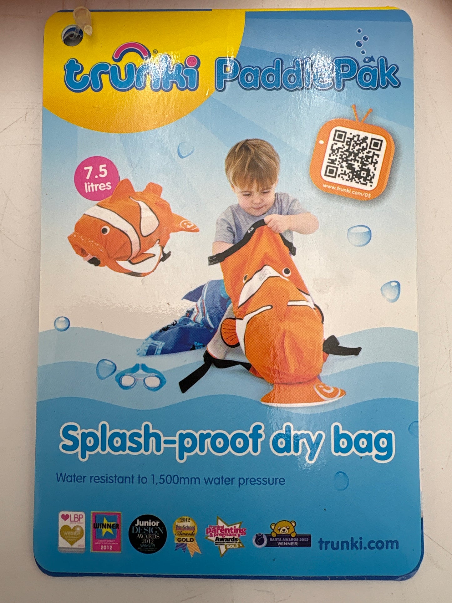 Trunki-Paddle pak-Orange fisk