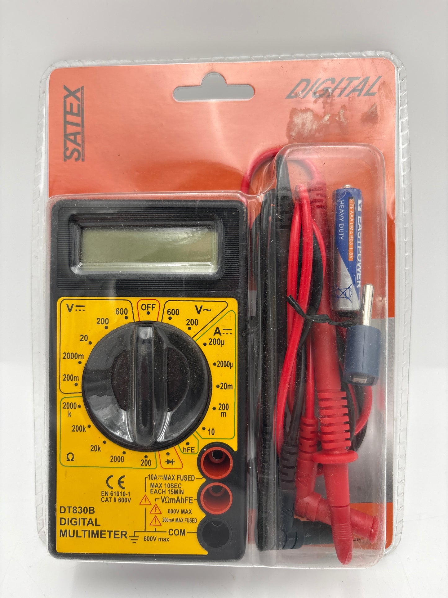 Kasse med Satex Digital multimetere-26stk.