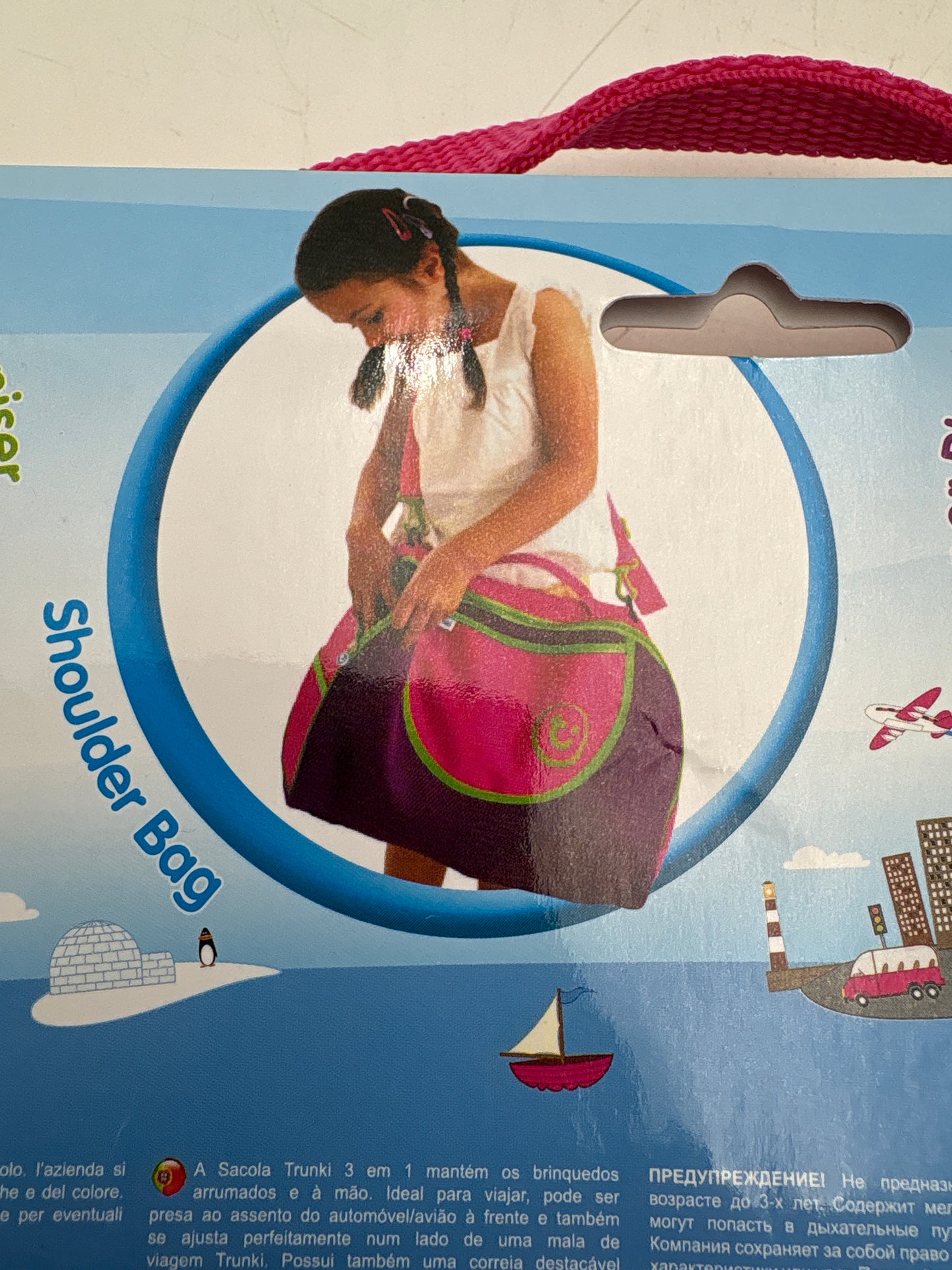 Trunki-Skuldertaske-Pink