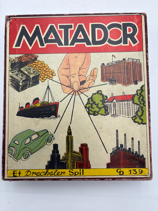 Drechsler spil, Matador nr.139 uden spilleplade (Rød æske)