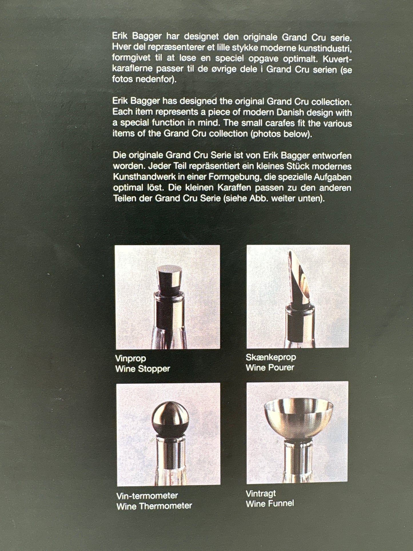 Rosendahl Grand Cru Kuvertkarafler små 2 stk.