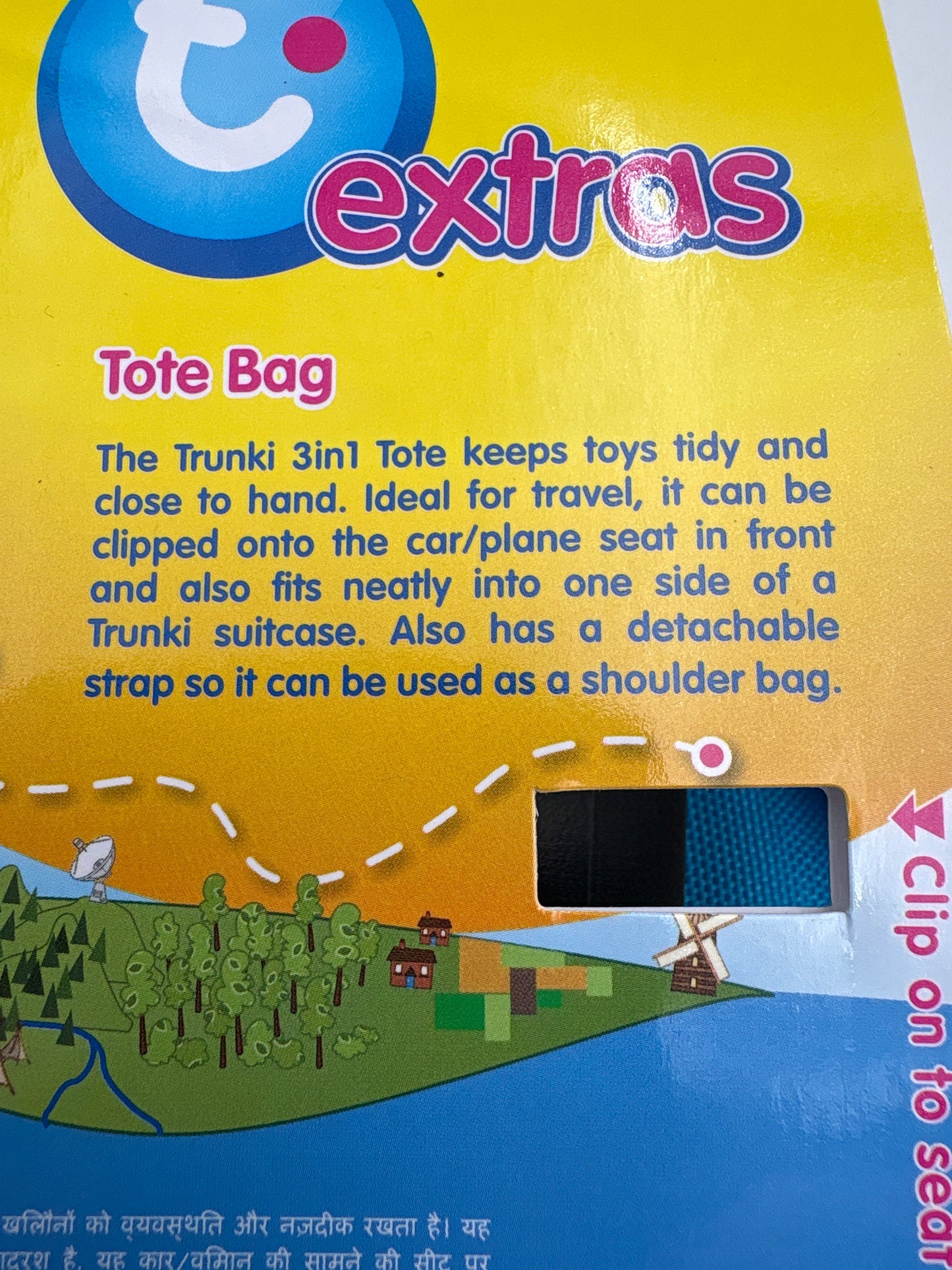 Trunki-Skuldertaske-Lyseblå