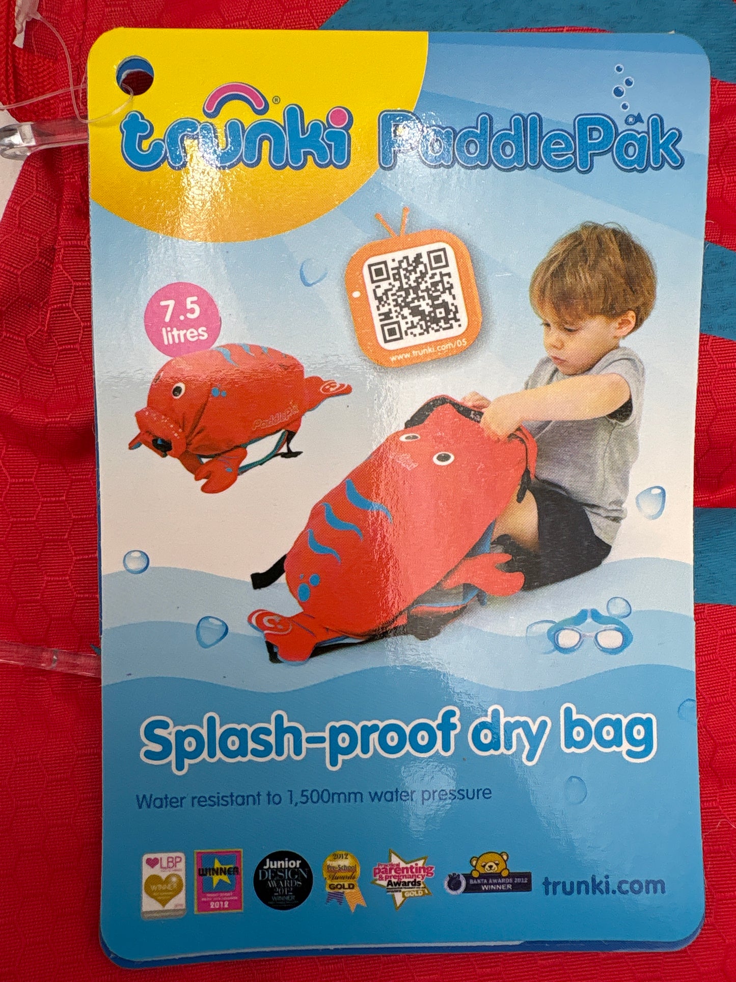 Trunki-Paddle pak-Rød krebs