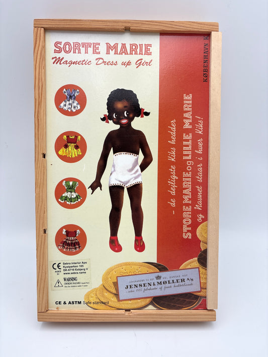 Magnetic girl dressup, Sorte Marie