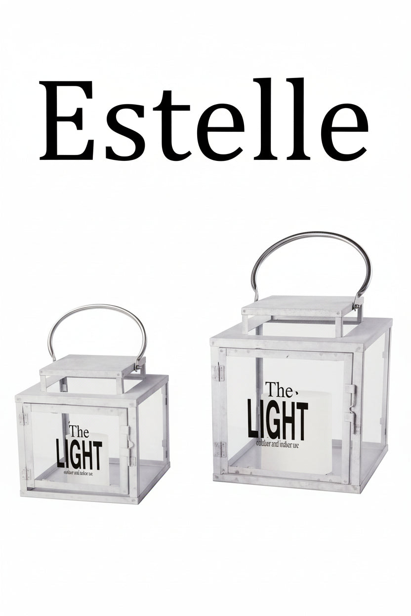 Estelle Lanterne-Stor og mellem størrelse