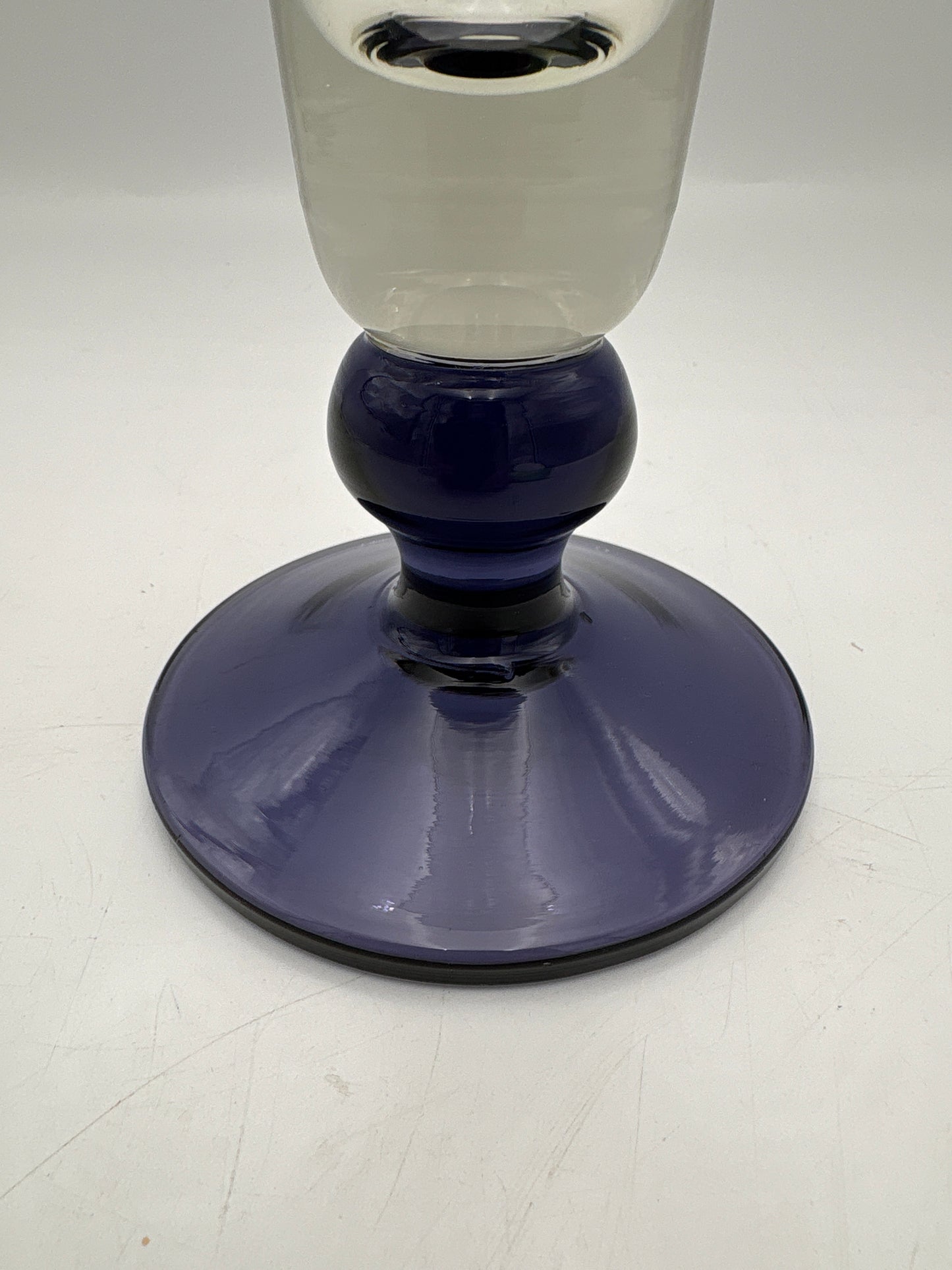 Stor, flot mundblæst ispokal / cocktailglas h24,5cm