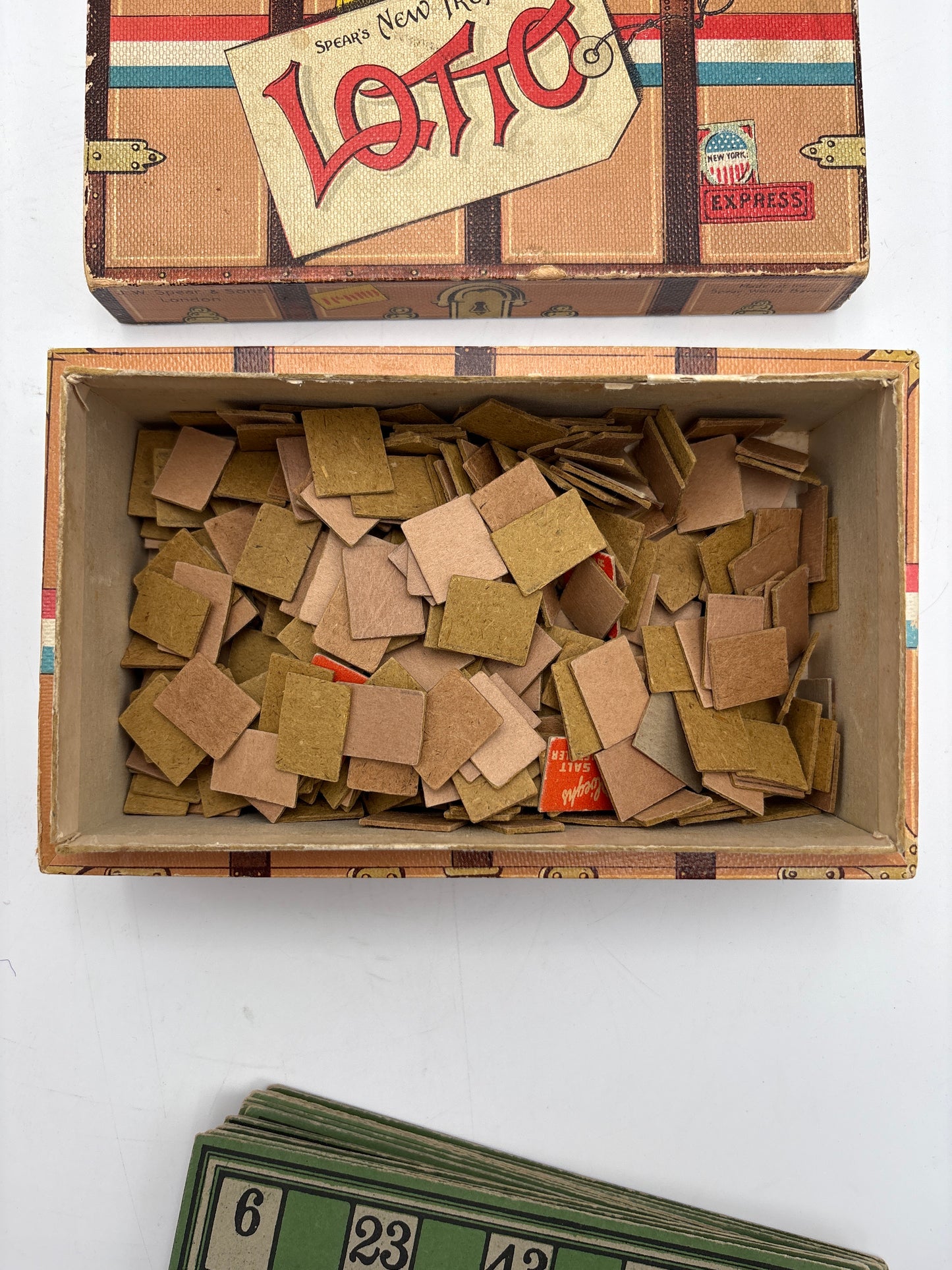 Vintage Spear's New trunk Lotto