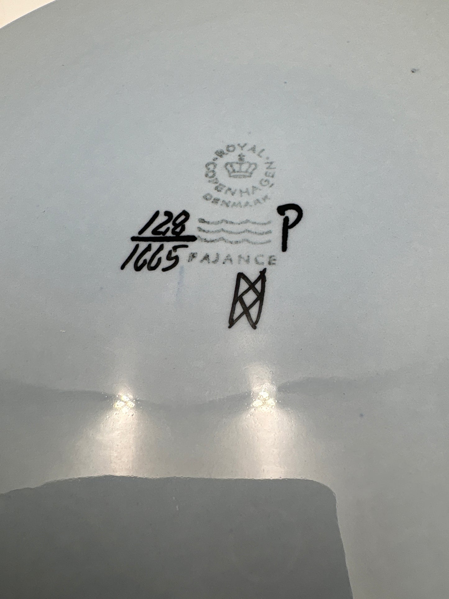 Aluminia Royal Copenhagen Tenera smørbrik